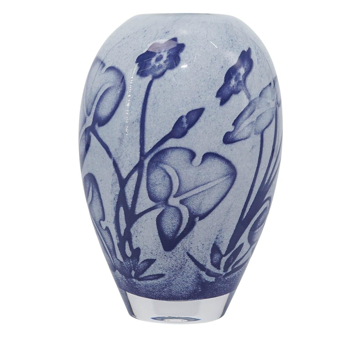 Kosta Boda "Floating Flowers" Glass Vase (1 of 7)