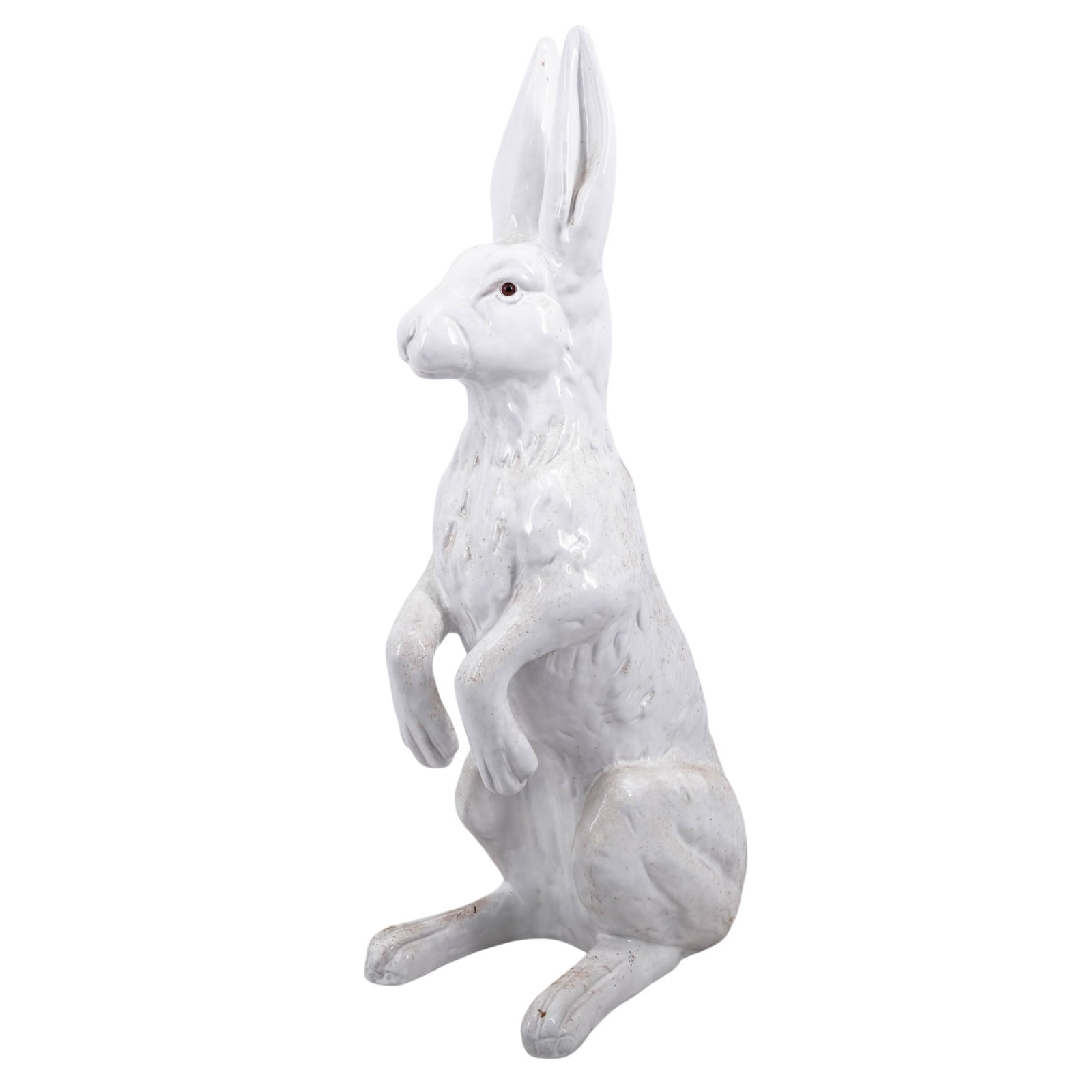 Earth Needs Ltd. Glazed Terracotta Rabbit Figure (1 of 6)