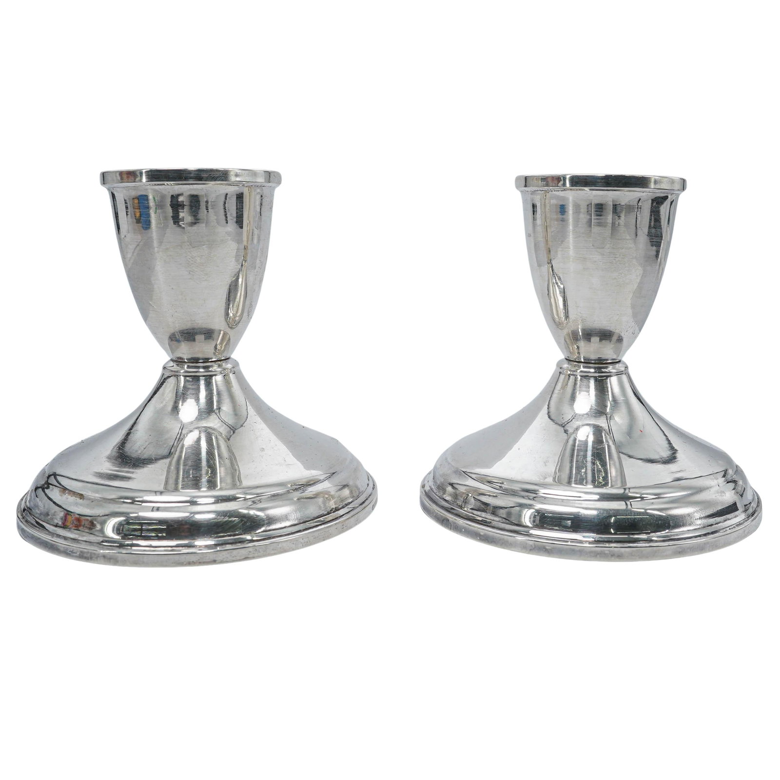 Pair of Duchin Creations Sterling Candle Sticks (1 of 6)