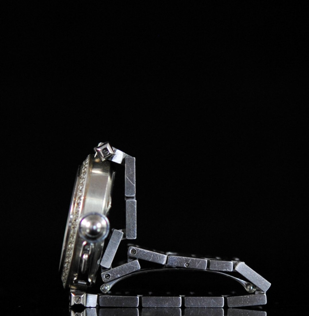 Ladies stainless Cartier Pasha with diamond bezel - 5