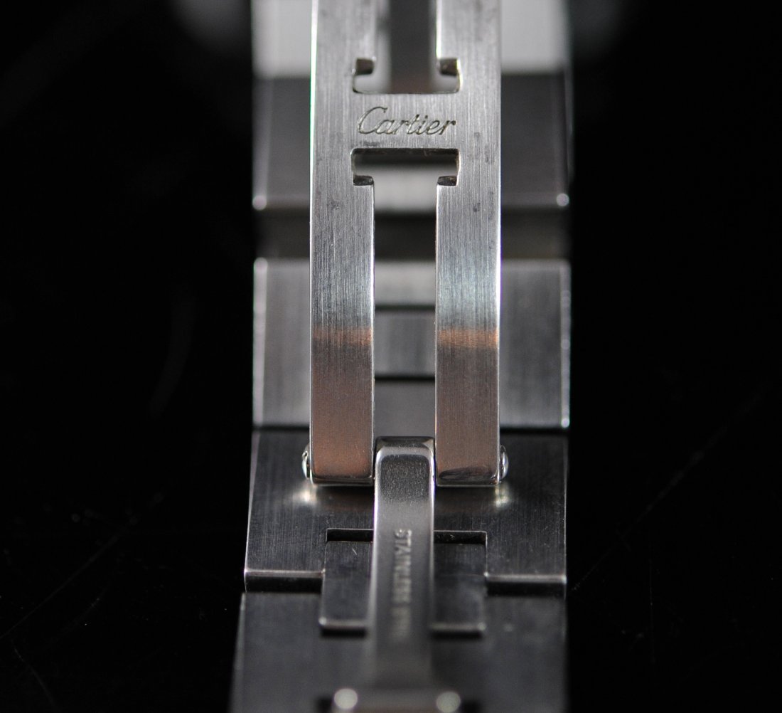 Ladies stainless Cartier Pasha with diamond bezel - 7