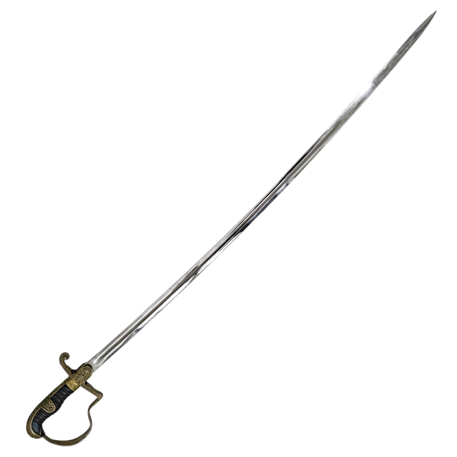 WWII German Officer’s Wrangel Pattern Sword By Eickhorn: WWII German Officer’s Wrangel Pattern Sword By Eickhorncirca 1930s, GermanGerman Third Reich Heer (Army) officer's dress sword designed and produced by maker Carl Eickhorn in Solingen, Germany. The