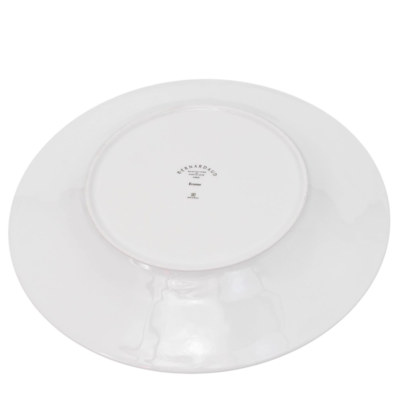 (15 Pc) Bernardaud 'Ecume' Porcelain Plates - 6