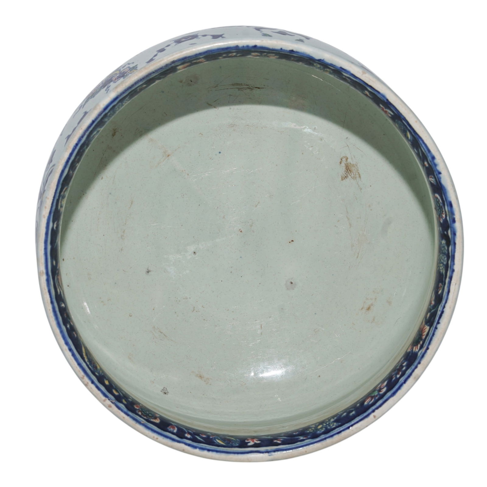 19th Cent. French Faience Cache Pot - 3