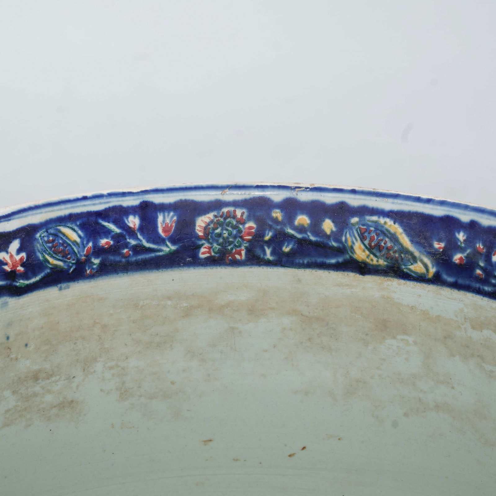 19th Cent. French Faience Cache Pot - 6