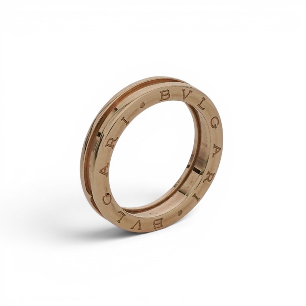 Bvlgari B. Zero1 18k Yellow Gold Single Row Ring w/ Box (1 of 9)