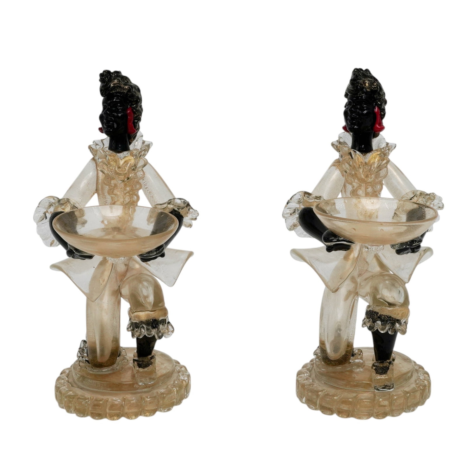 Pair Murano Glass Sculptures (1 of 9)