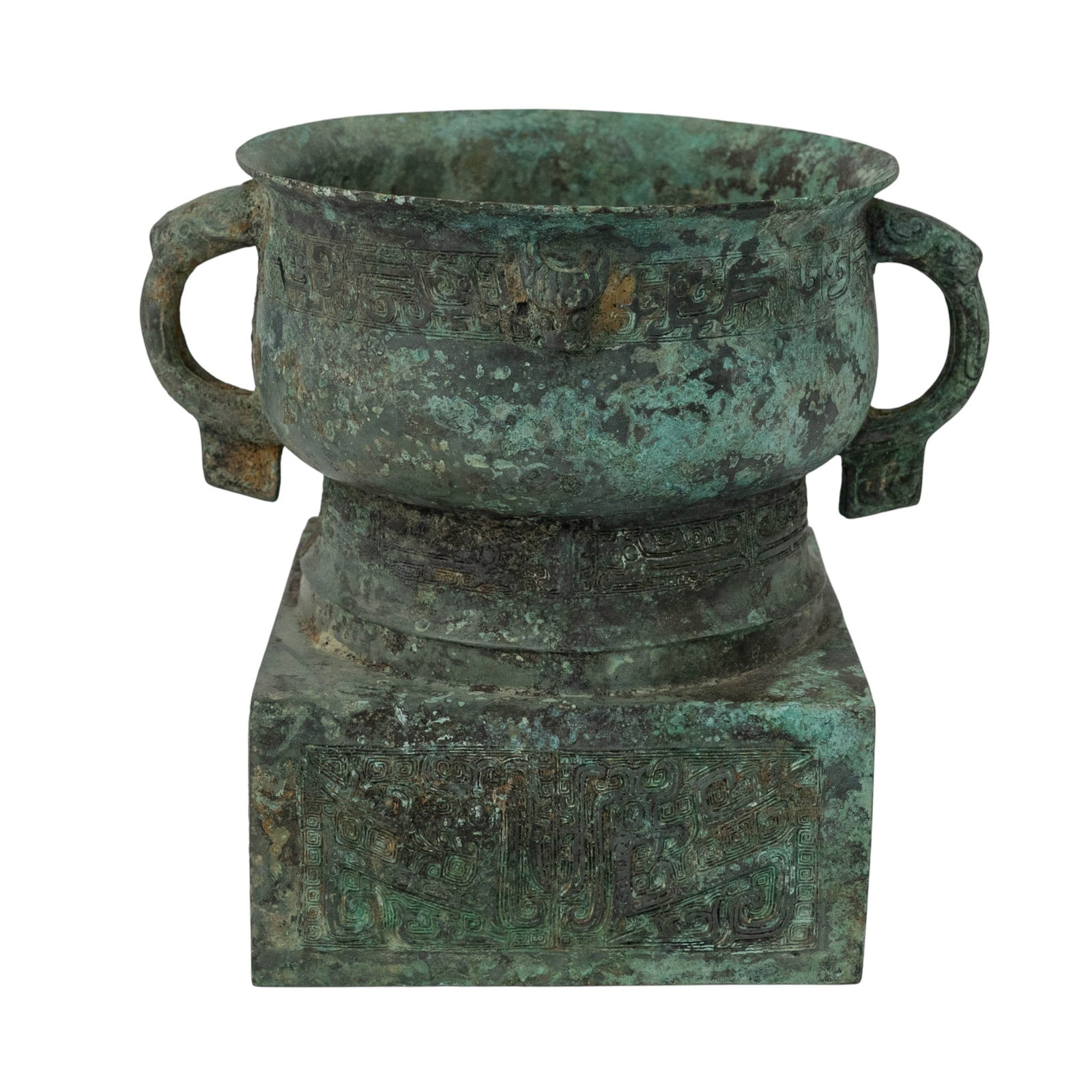 Chinese Western Zhou Dynasty Bronze Gui Vessel (1 of 6)