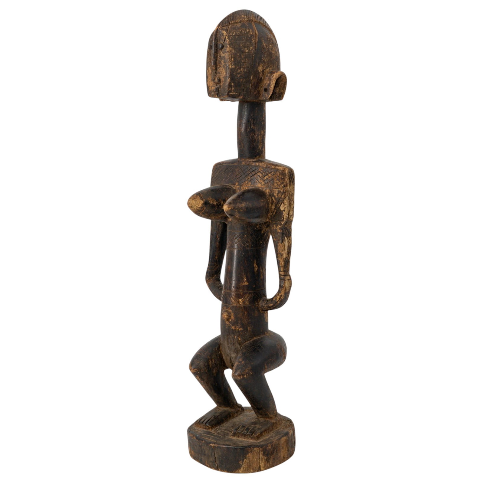 Antique Large African Bamana Maternity Figure (1 of 6)