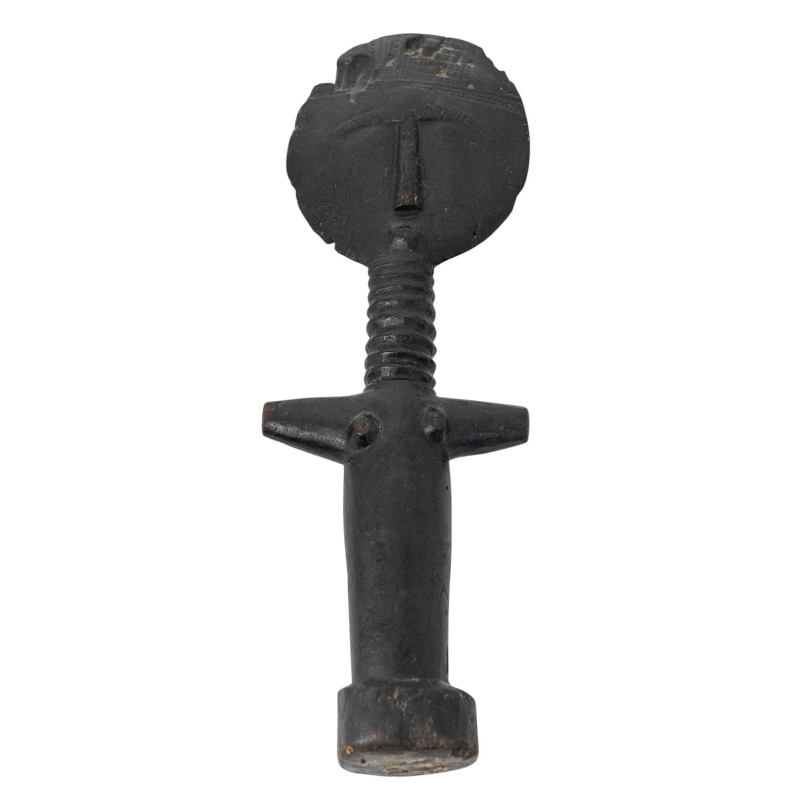 19th Cent. African Ashanti Akwaba Fertility Doll (1 of 5)