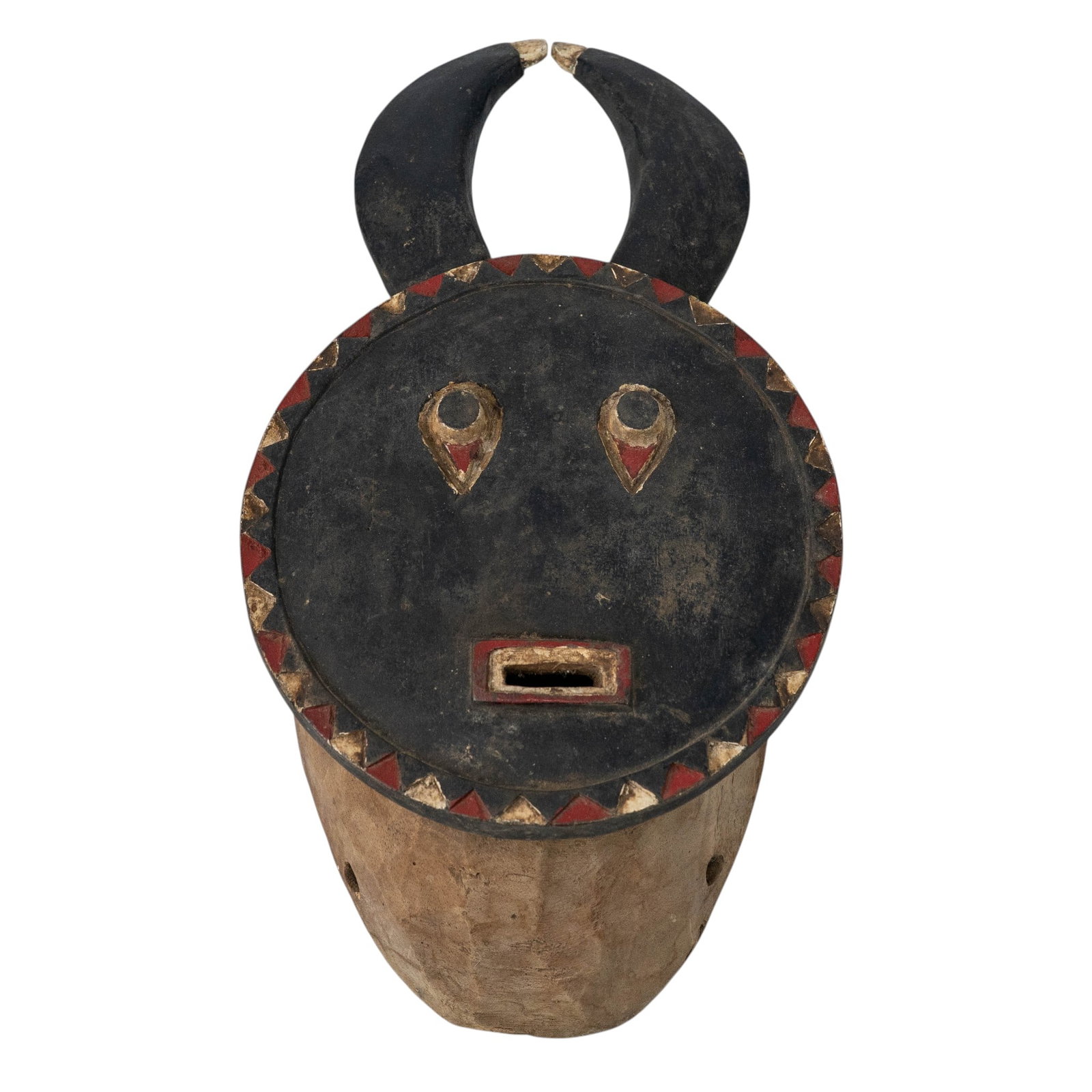 Vintage African Tribal Wooden Goli Mask (1 of 5)
