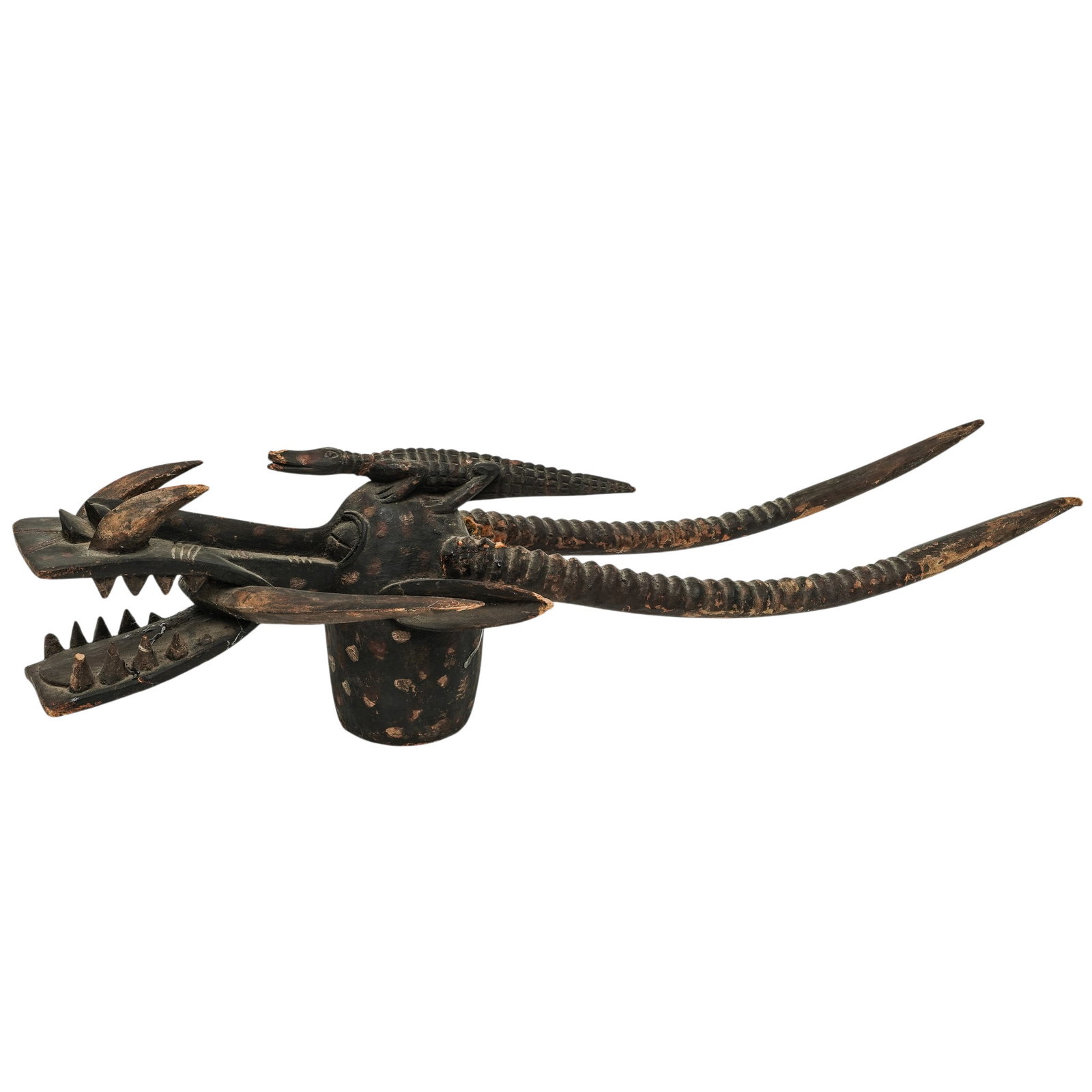 Senufo "Firespitter" Carved Wood Mask (1 of 4)
