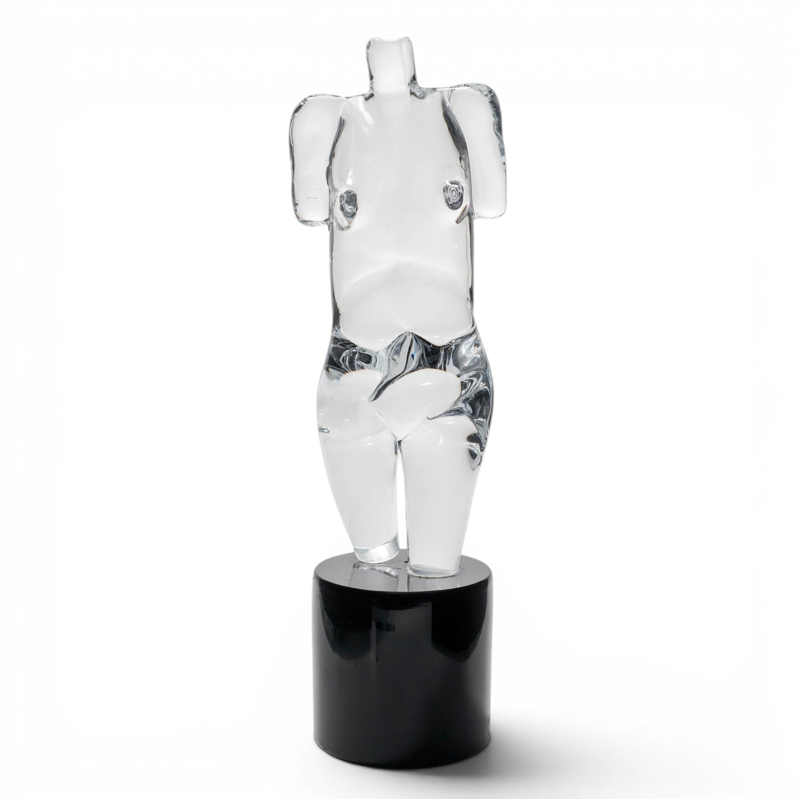 Attributed Archimede Seguso Murano Glass Nude Female Sculpture (1 of 5)