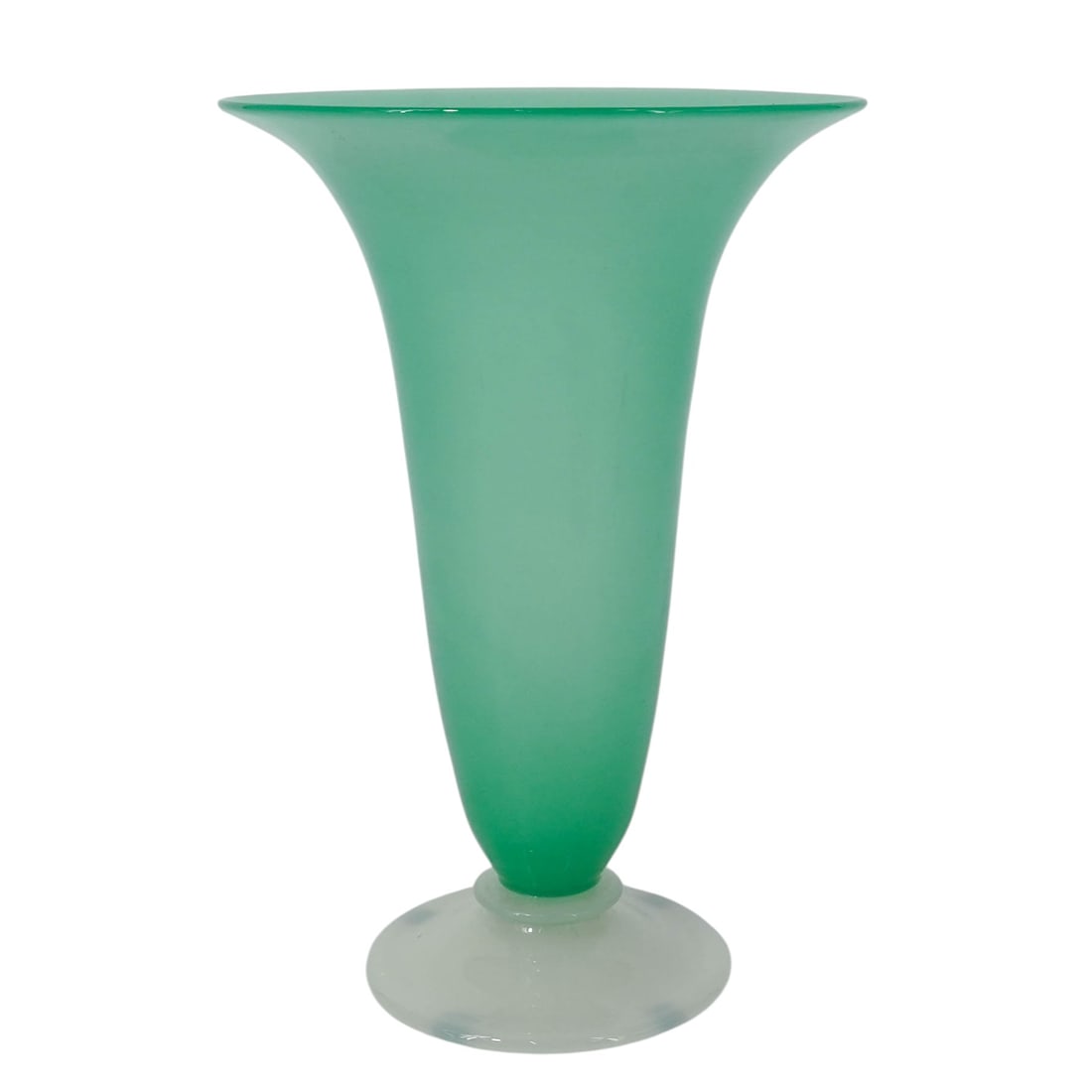 Steuben Jade & Alabaster Glass Vase (1 of 5)