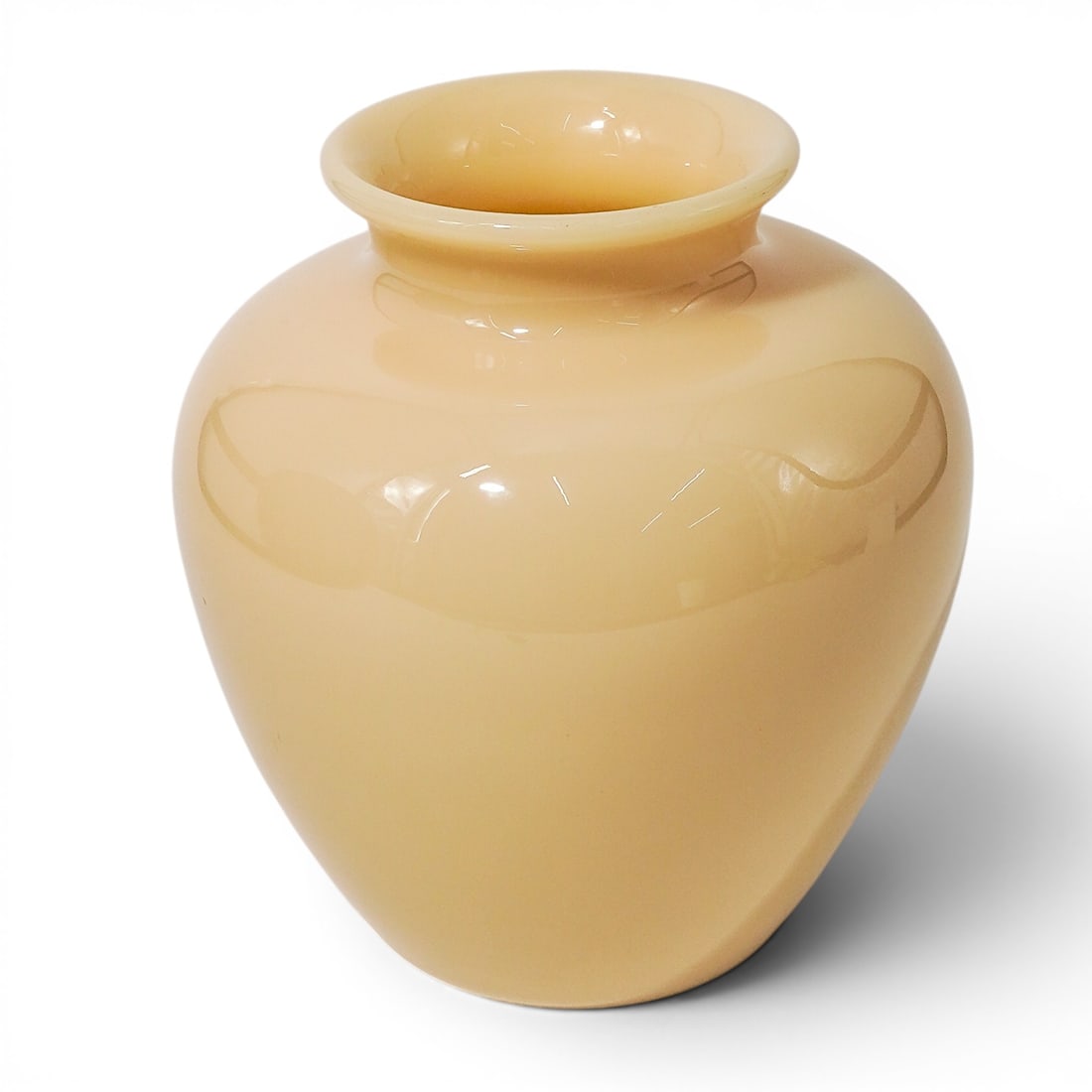 Steuben Ivory Glass Vase (1 of 4)