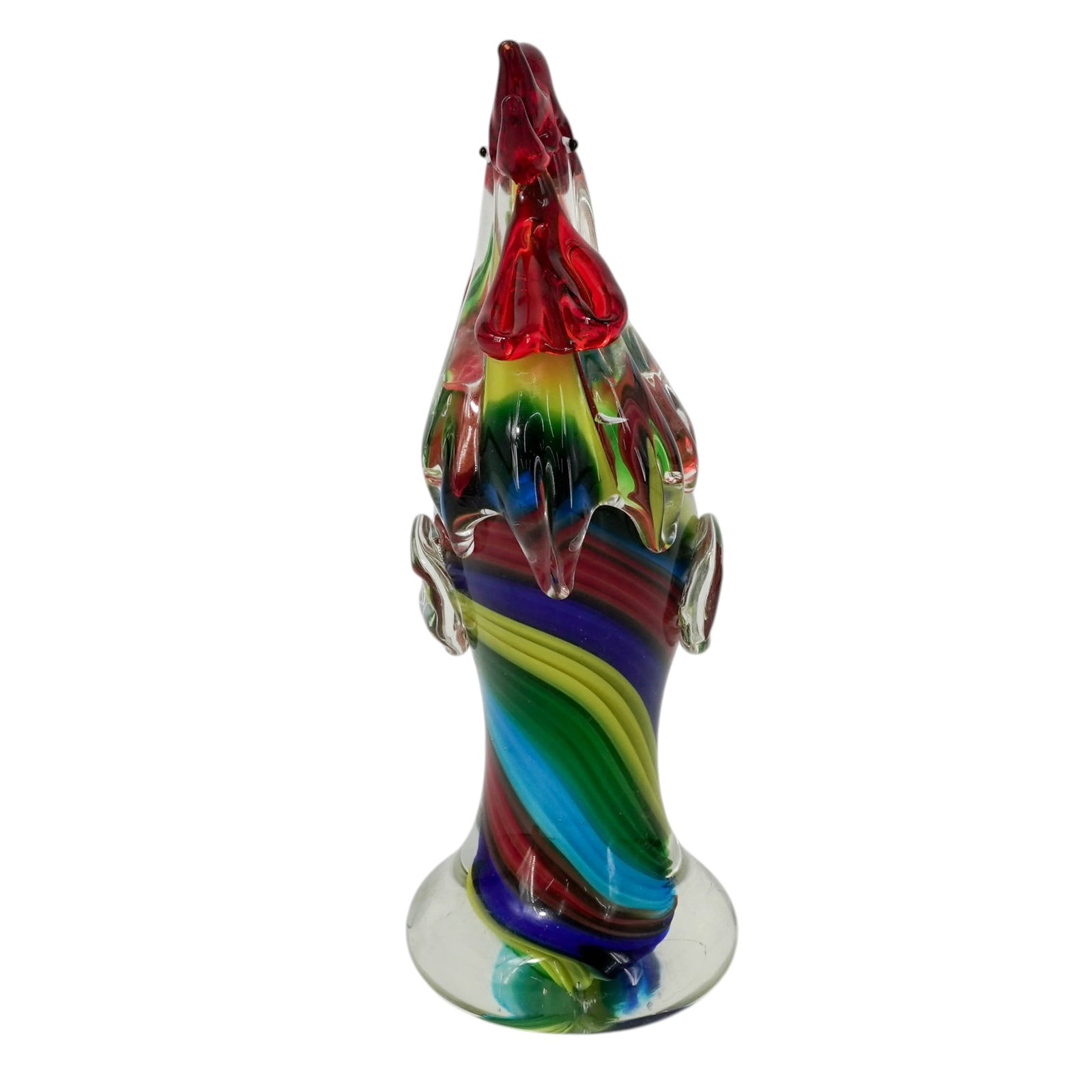 Murano Multicolored Glass Rooster - 2