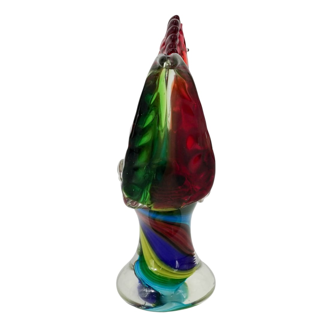 Murano Multicolored Glass Rooster - 4