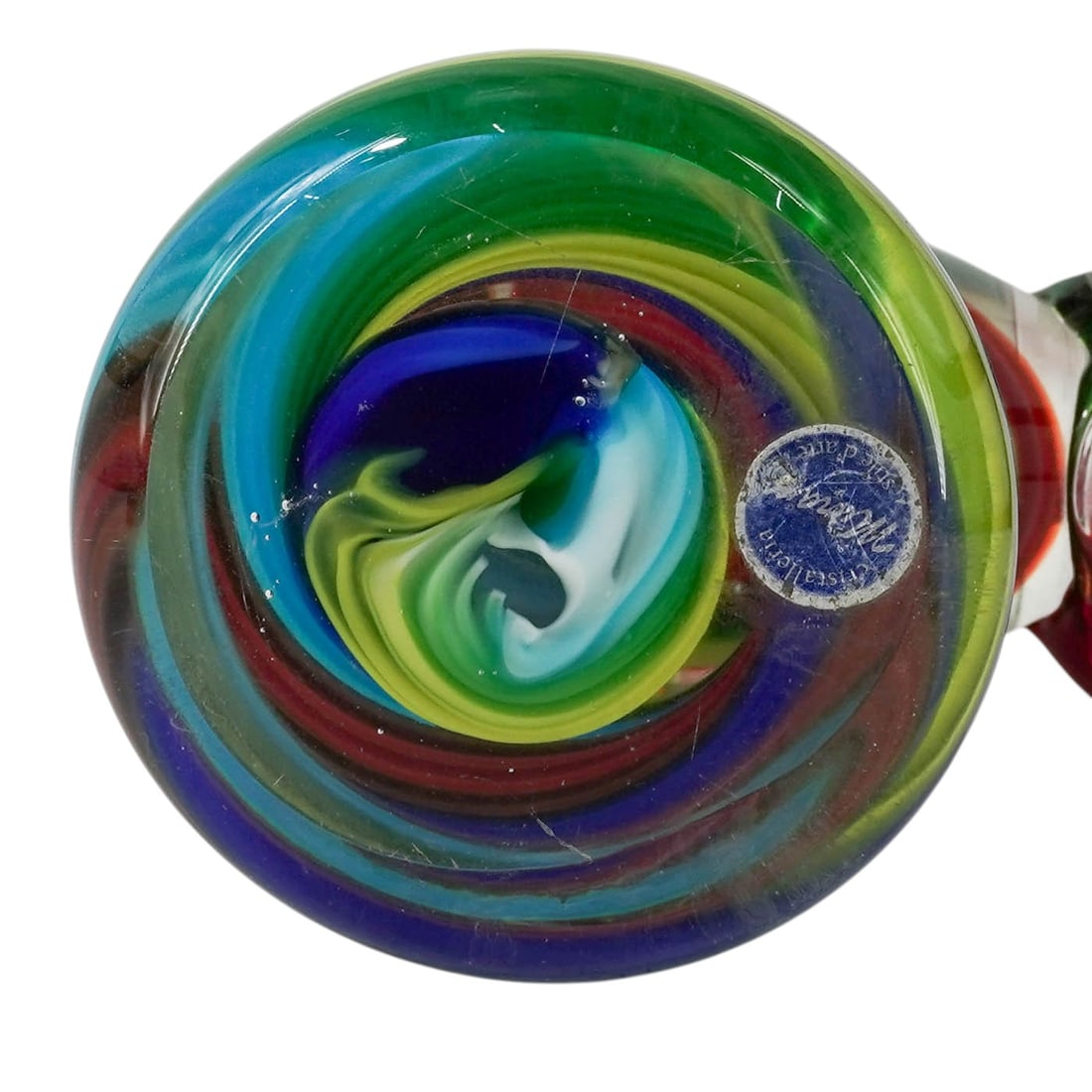 Murano Multicolored Glass Rooster - 6
