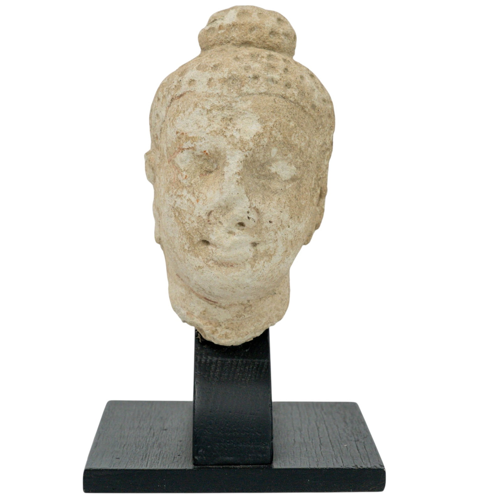 Ancient Gandharan Stucco Buddha Head (1 of 4)