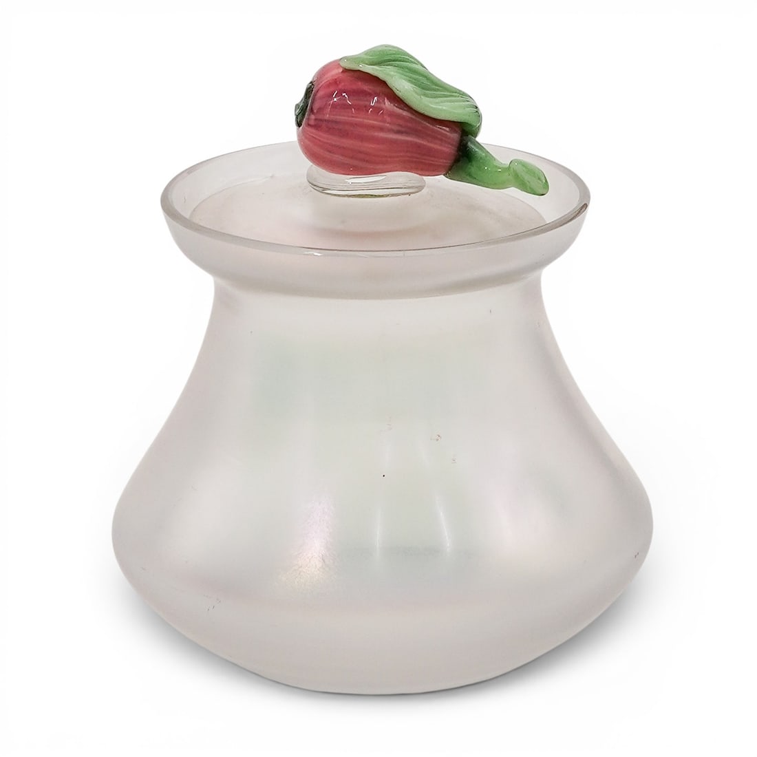 Steuben Verre de Soie Iridescent Jar (1 of 5)