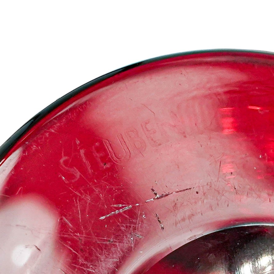 Steuben Selenium Glass Bud Vase - 3