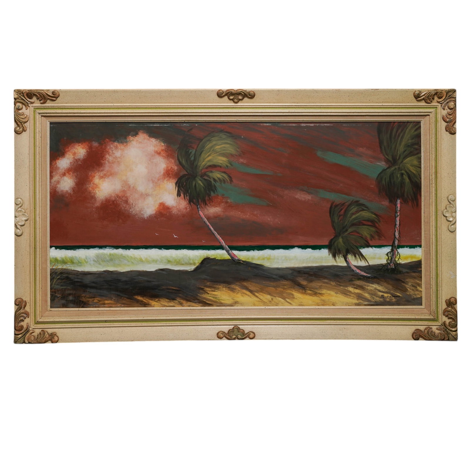 Raymond Plockelman (American, 1943–2021) Florida Oil On Board Painting (1 of 9)
