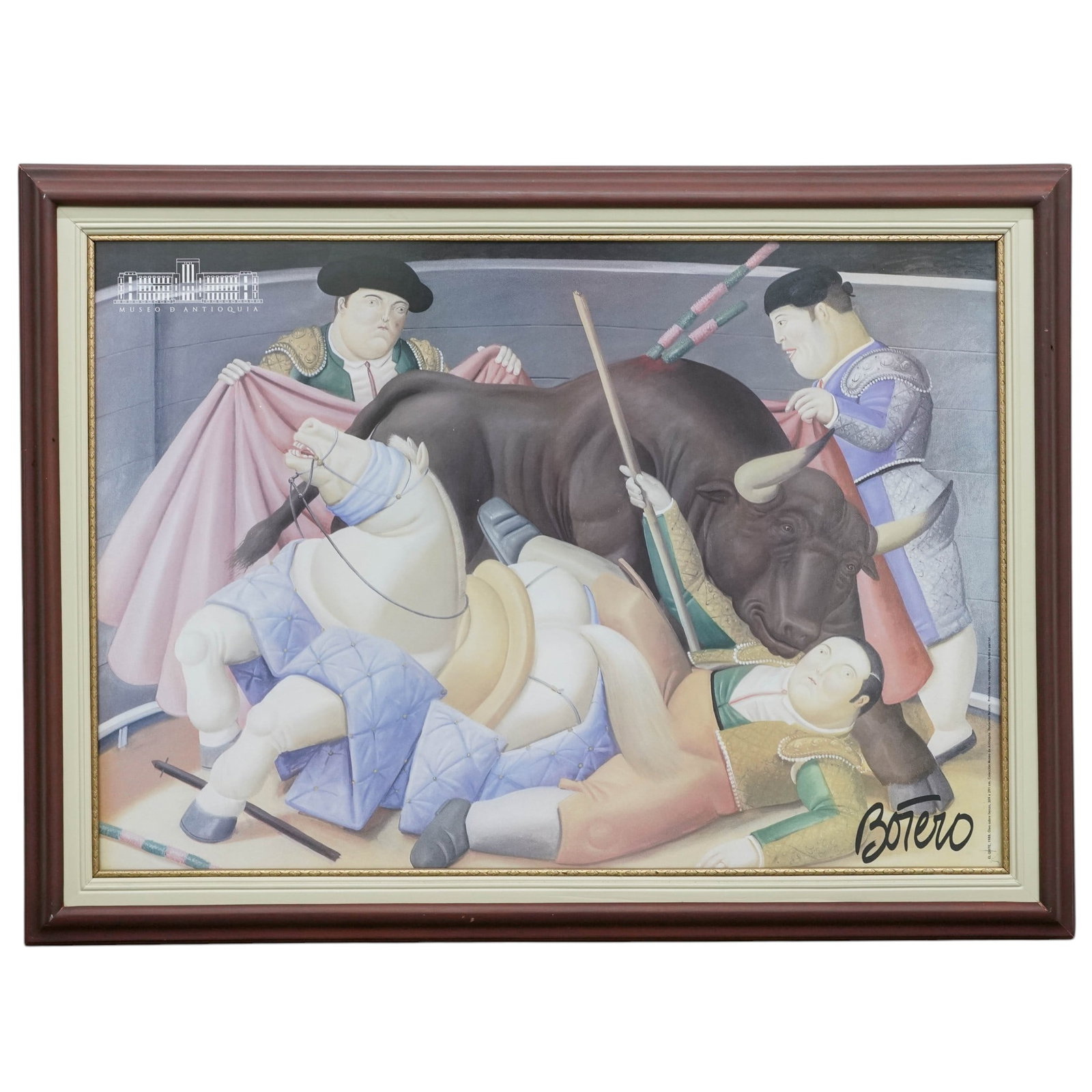 Fernando Botero "El Quite" Poster (1 of 5)