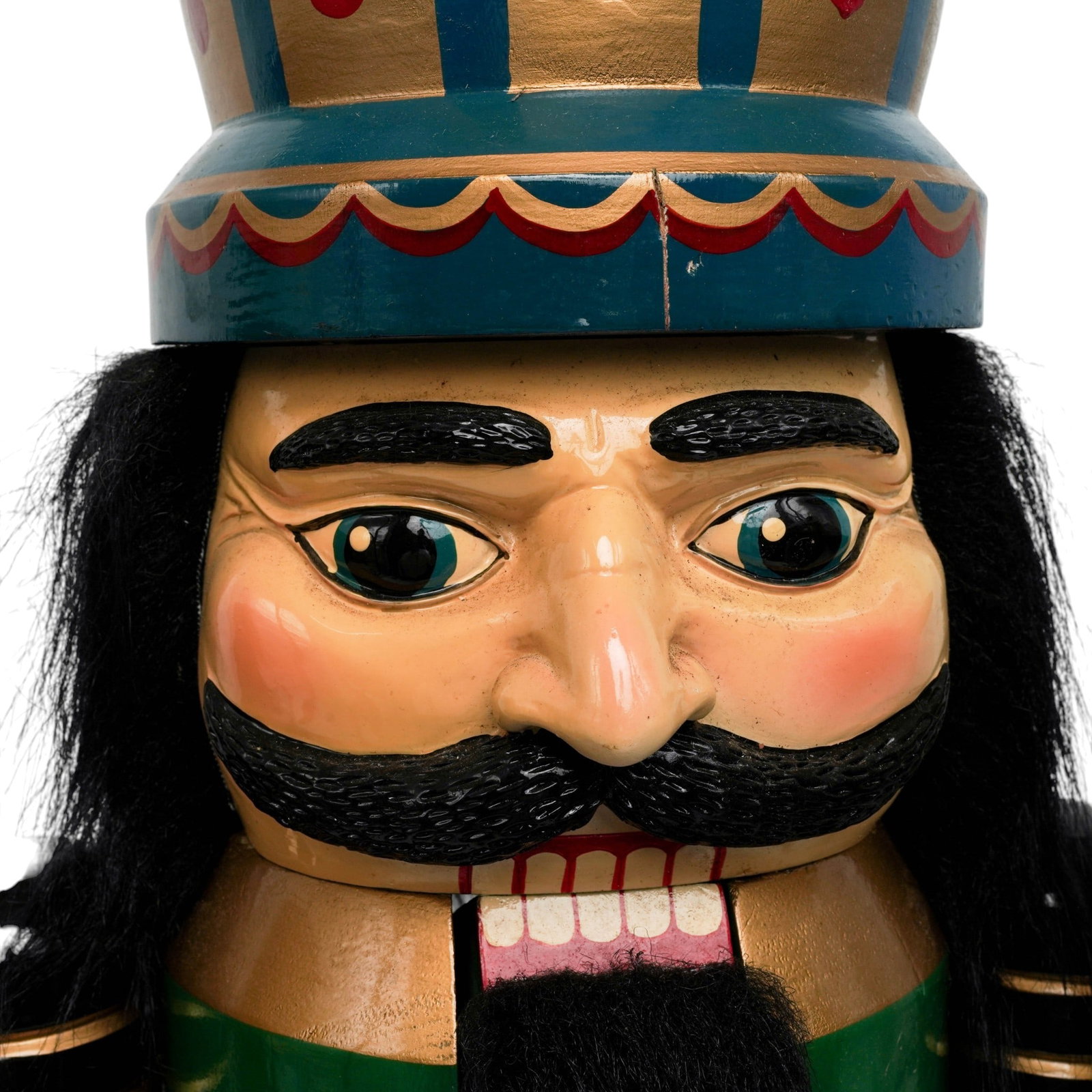 (2 pc) Vintage Wood Nutcrackers - 8