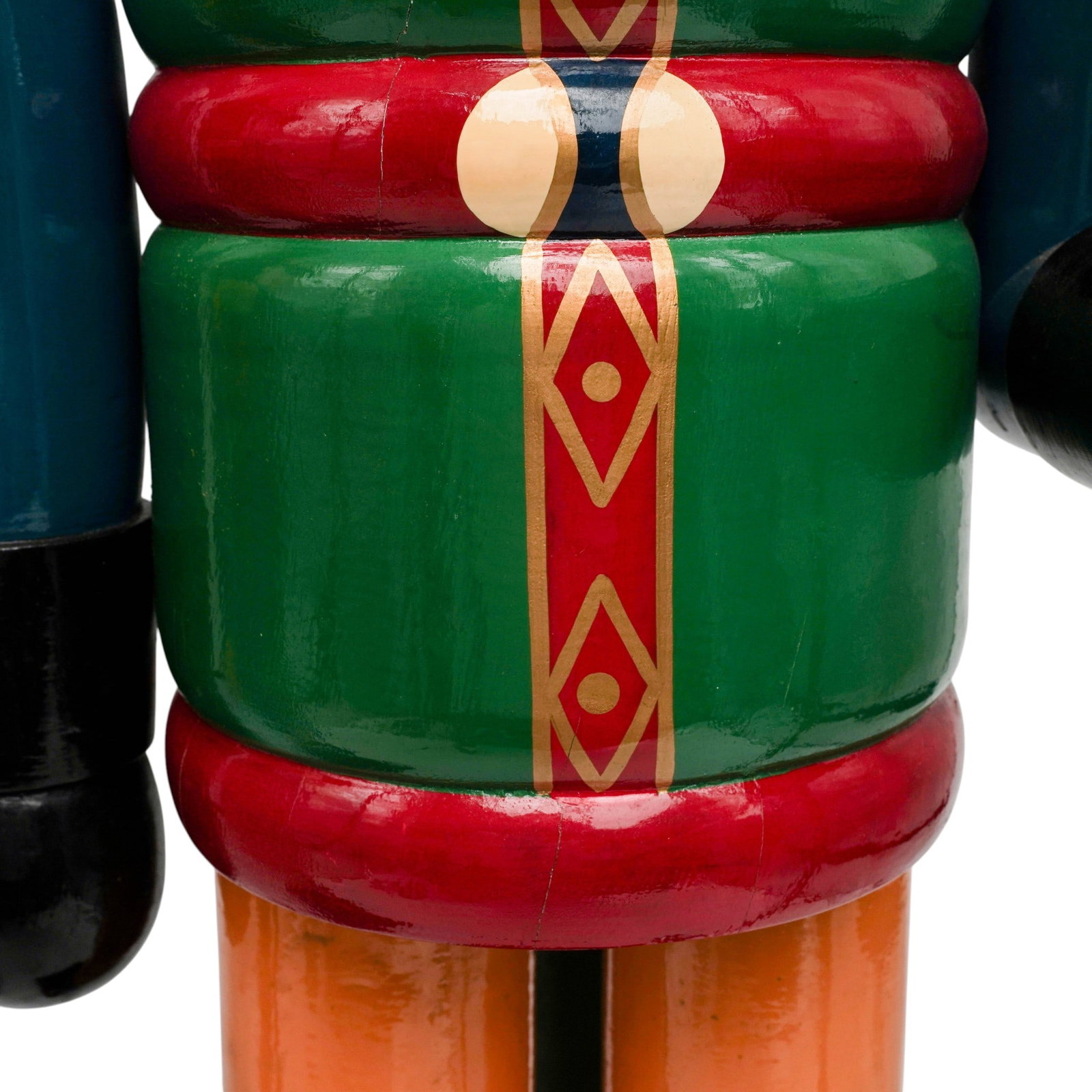 (2 pc) Vintage Wood Nutcrackers - 9