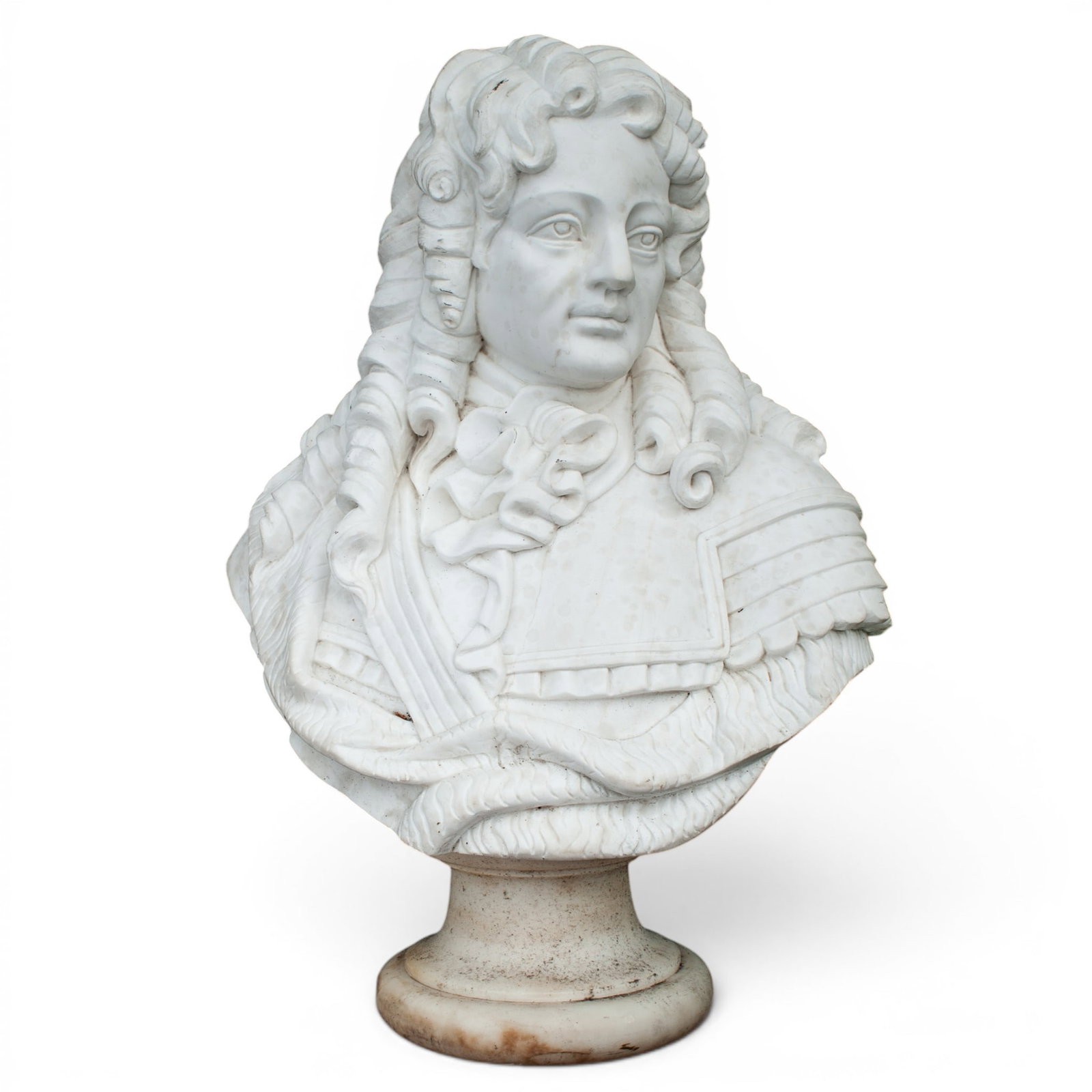 Large Neoclassocal Marble Bust (1 of 4)