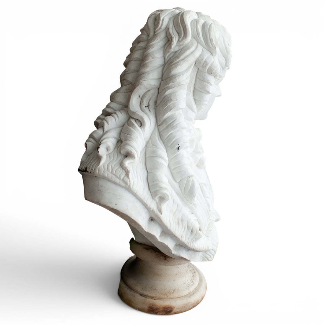 Large Neoclassocal Marble Bust - 4