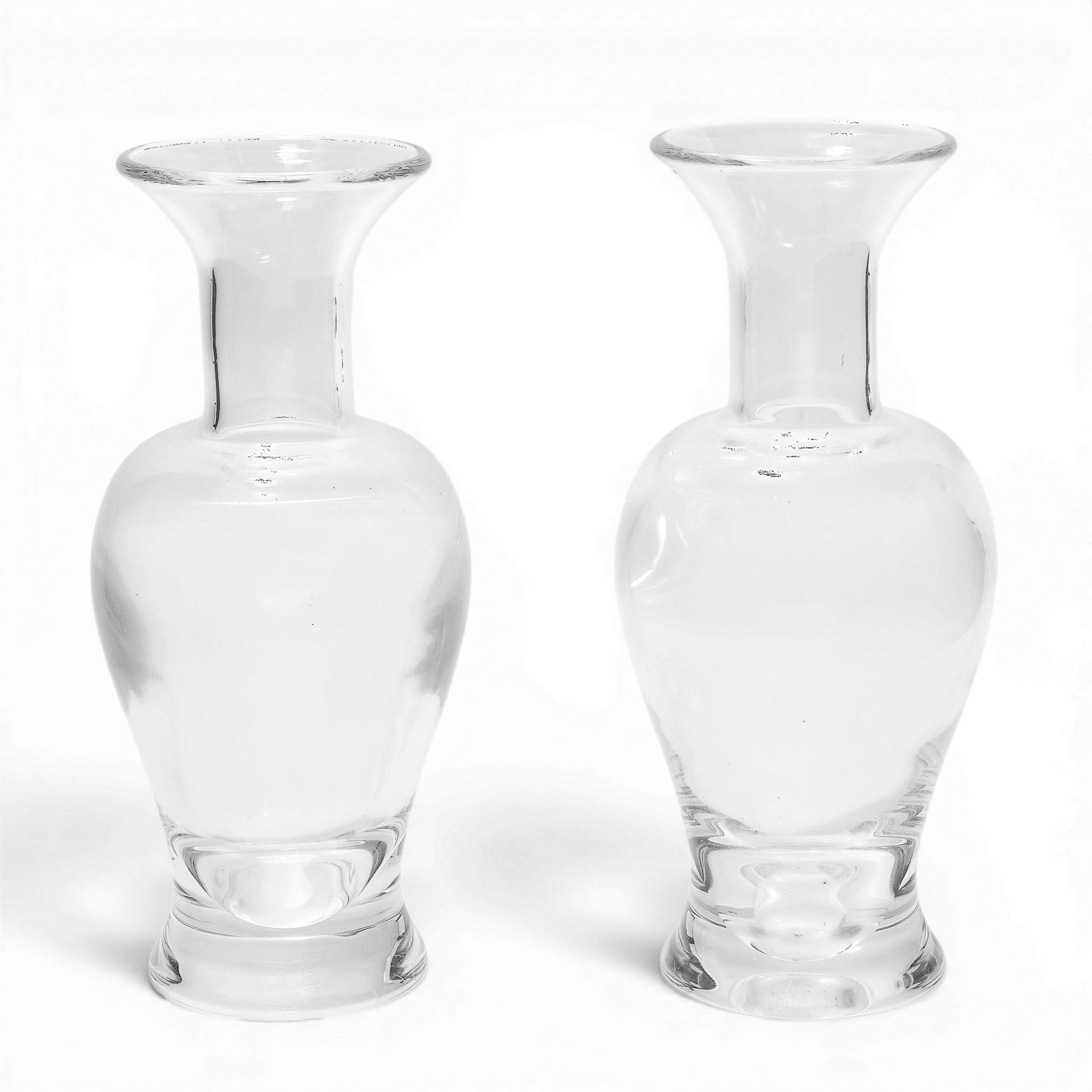 Pair Of Steuben Glass "Palace" Vases By Donald Pollard (1 of 4)