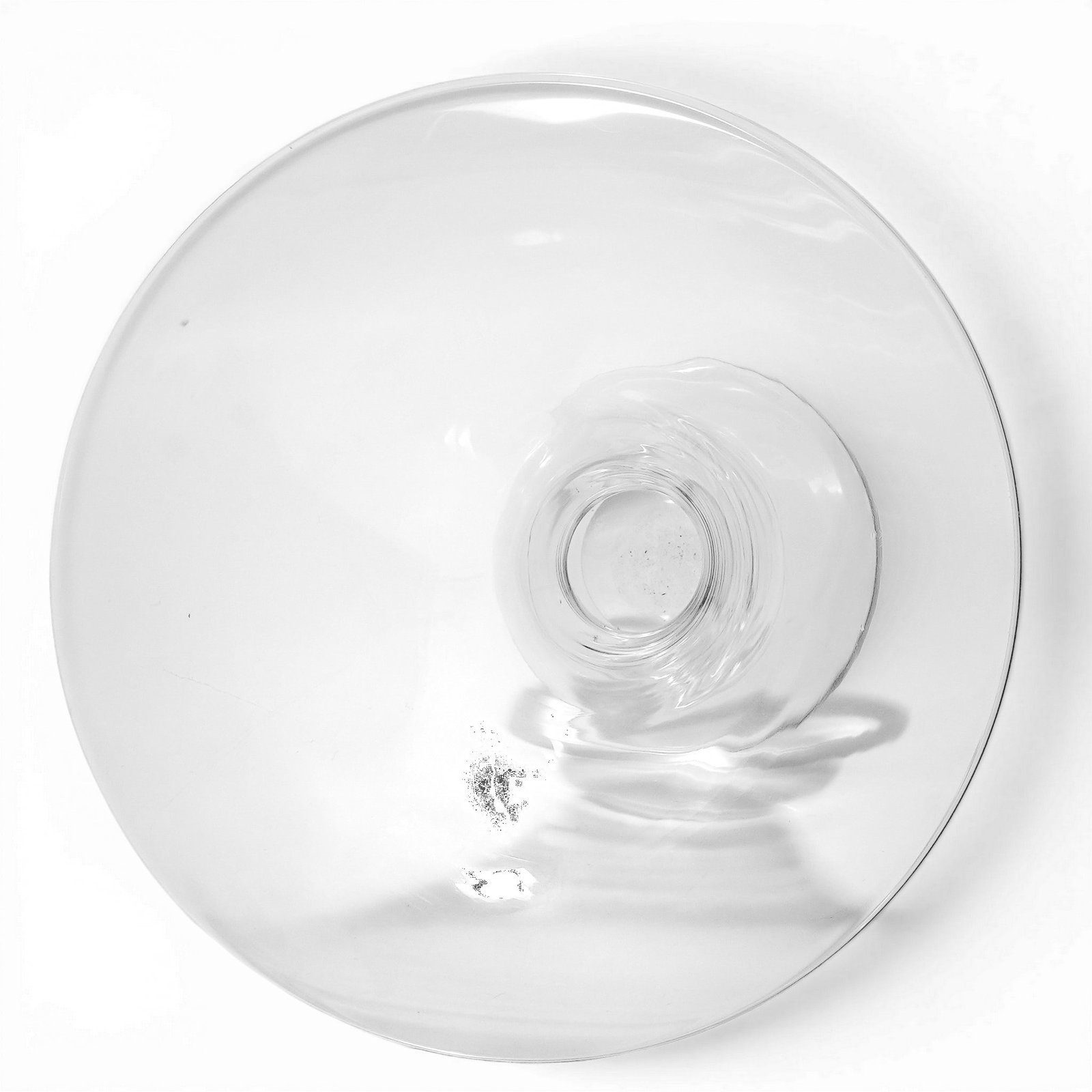 Steuben Clear Crystal "Bubble Stem" Flared Bouquet - 2