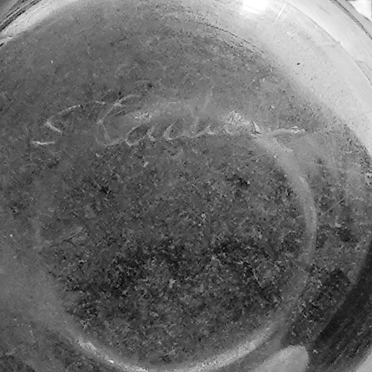 Steuben Clear Crystal "Bubble Stem" Flared Bouquet - 4