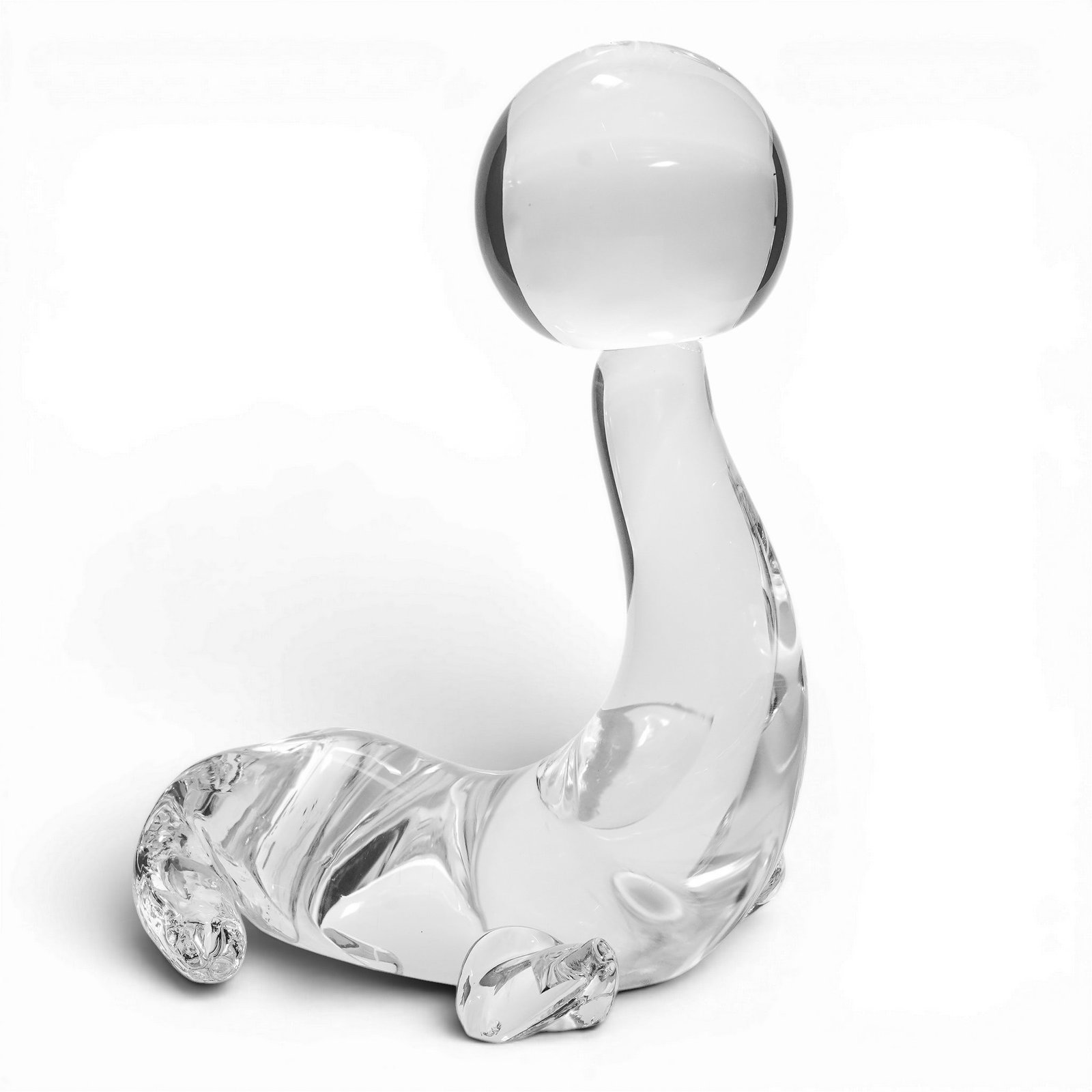 Steuben Crystal Sea Lion figurine (1 of 6)