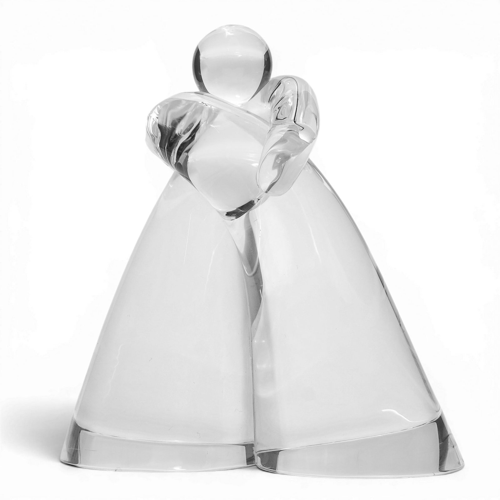 Steuben "Loving Embrace" Glass Figurine By Katherine De Sousa (1 of 4)