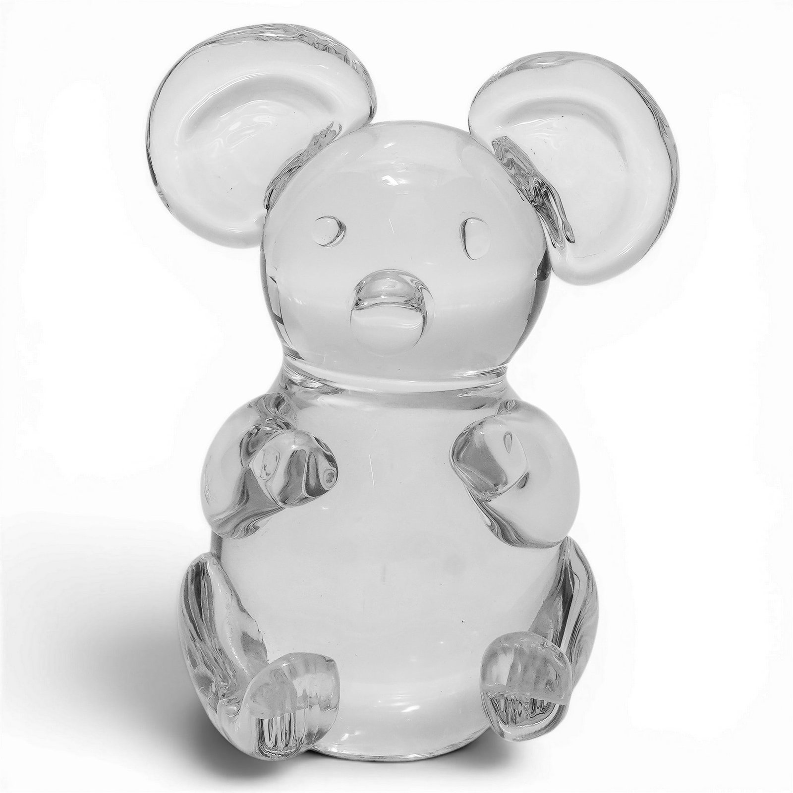 Steuben Glass Koala Bear Figurine By Lloyd Atkins (1 of 5)