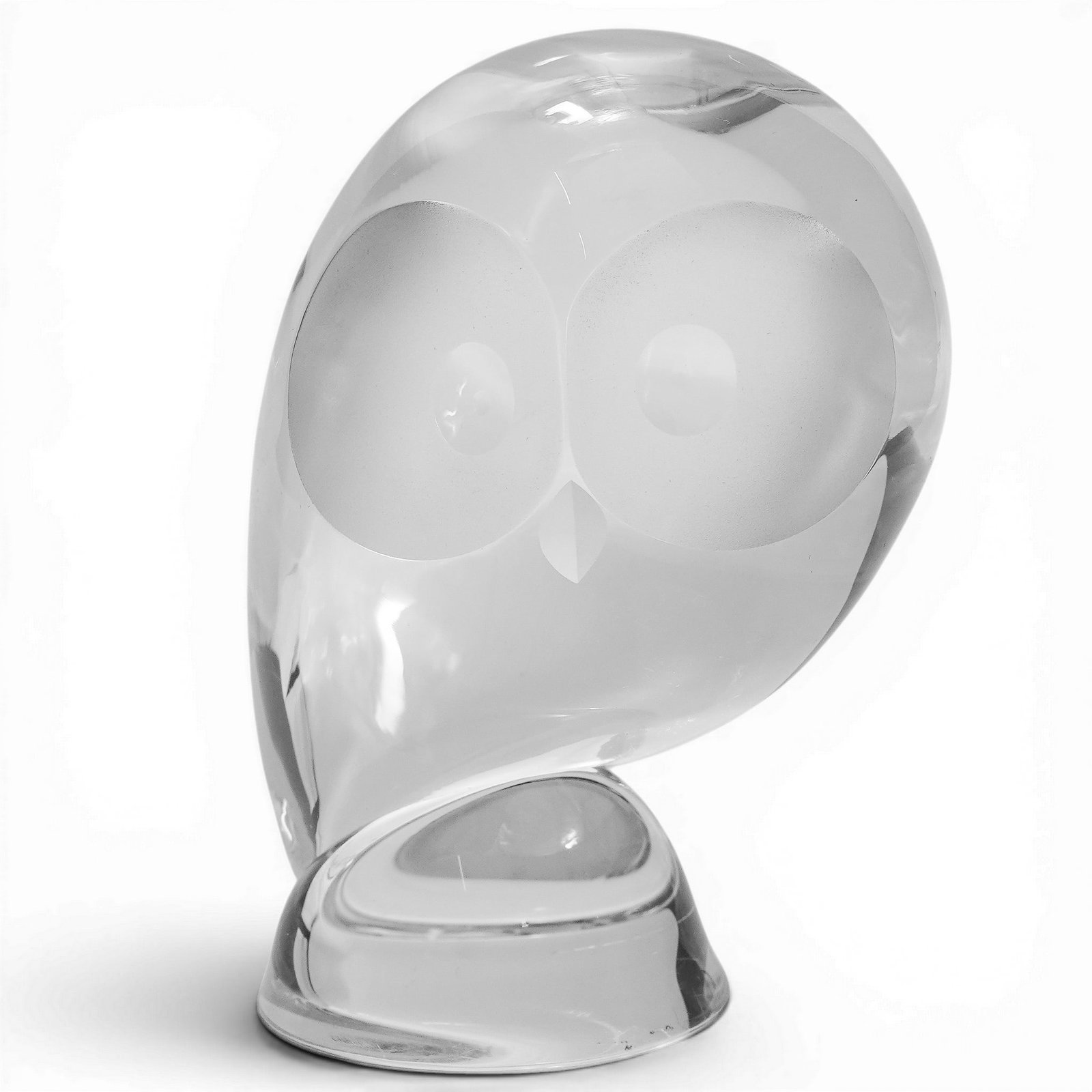 Steuben Glass Owl Paperweight (1 of 4)