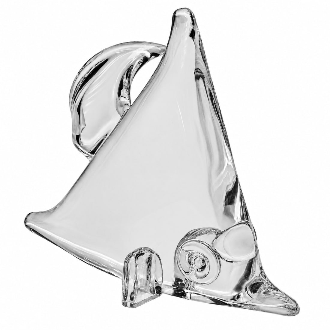 Steuben Crystal Angelfish Sculpture (1 of 4)