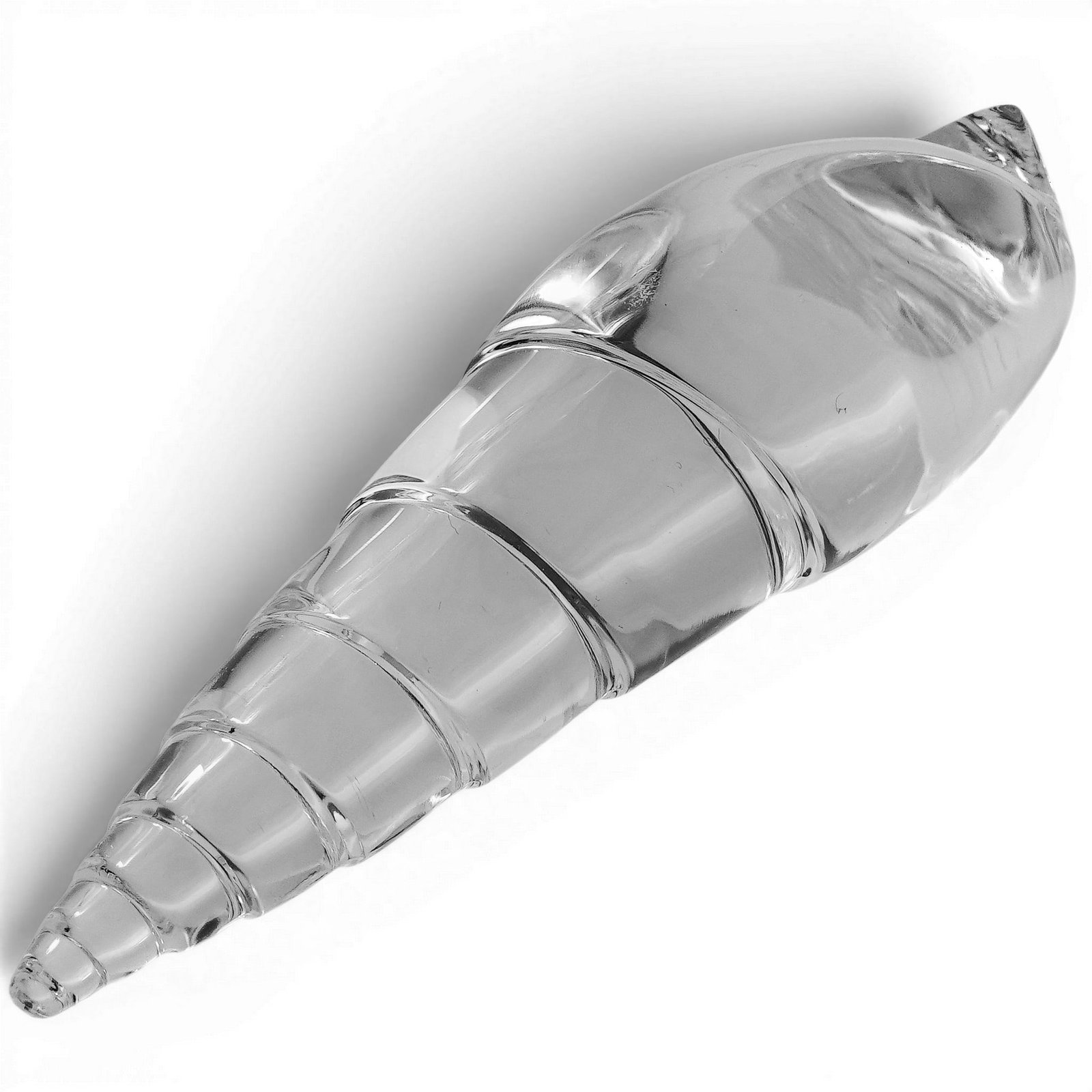 Steuben Glass Terebra Shell Figurine (1 of 3)