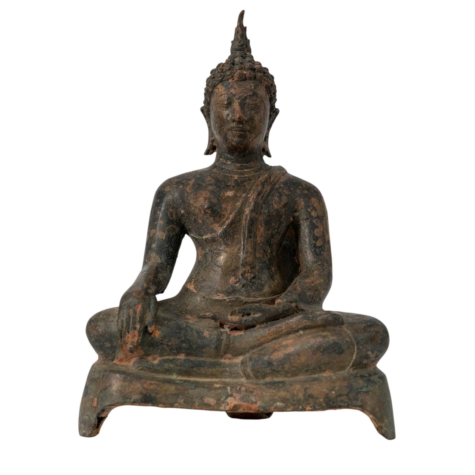 Antique Thai Bronze Votive Buddha Sculpture (1 of 5)