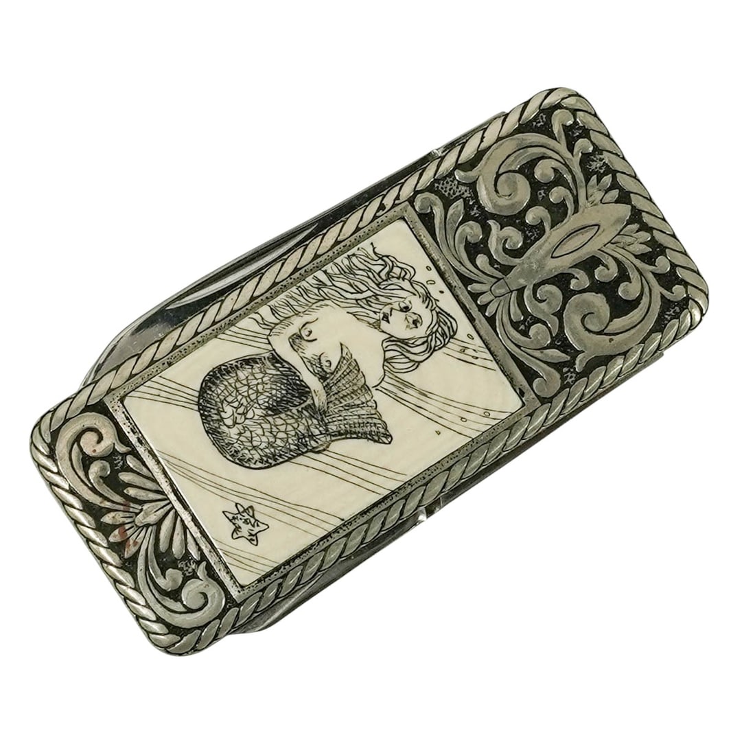 Sam Mcdowell Bone Insert Pocket Knife - 2