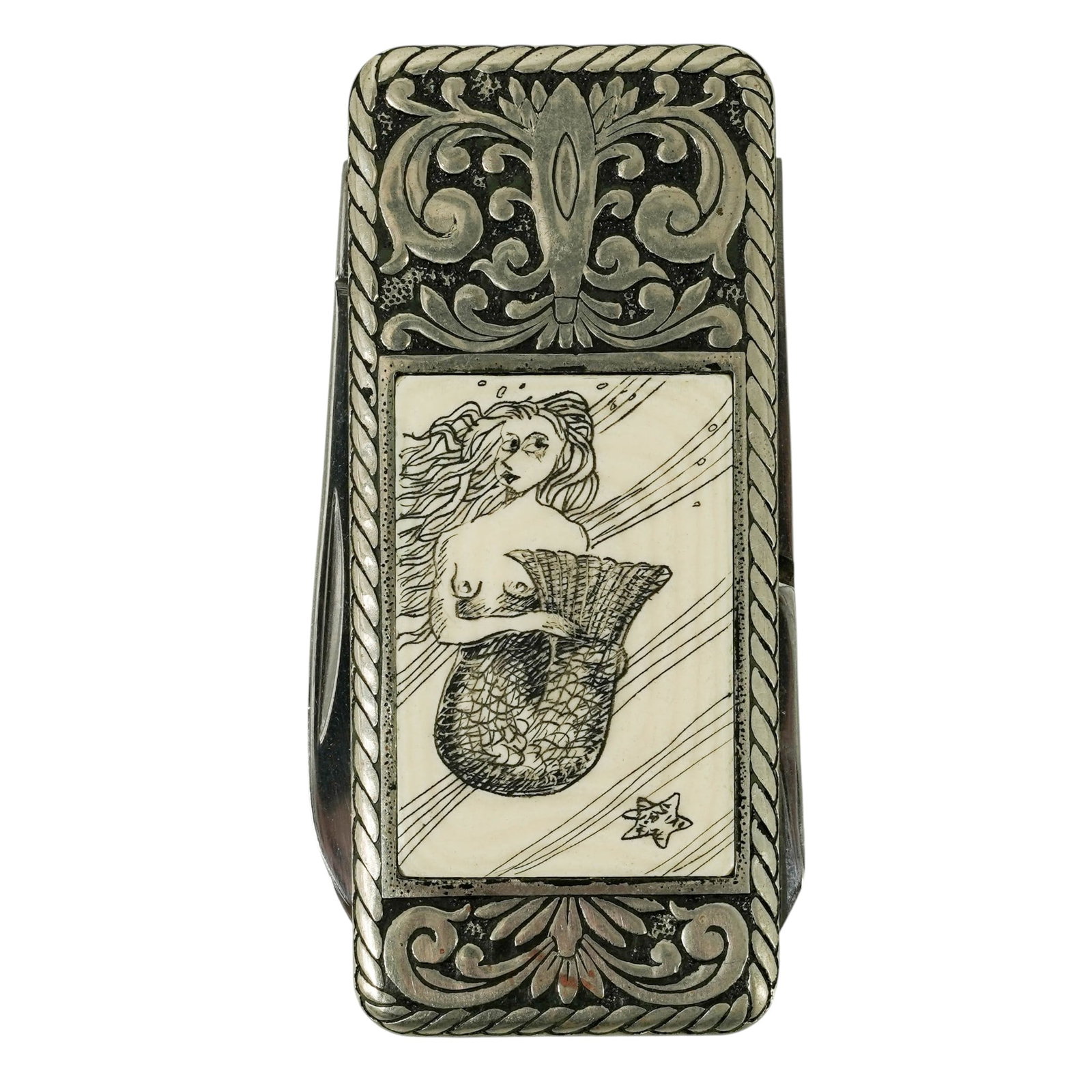 Sam Mcdowell Bone Insert Pocket Knife - 4