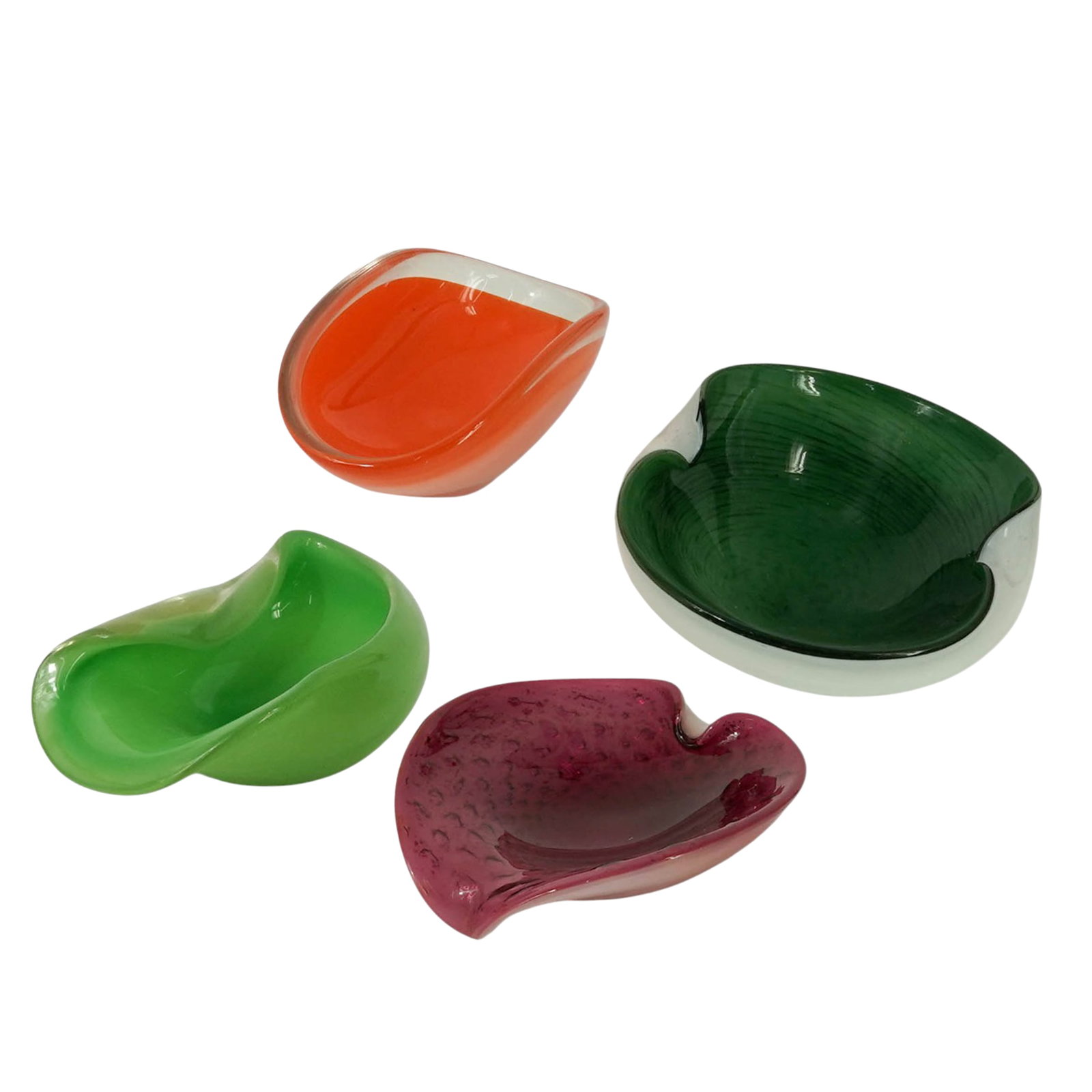 (4 pc) Murano Glass Bowls (1 of 14)