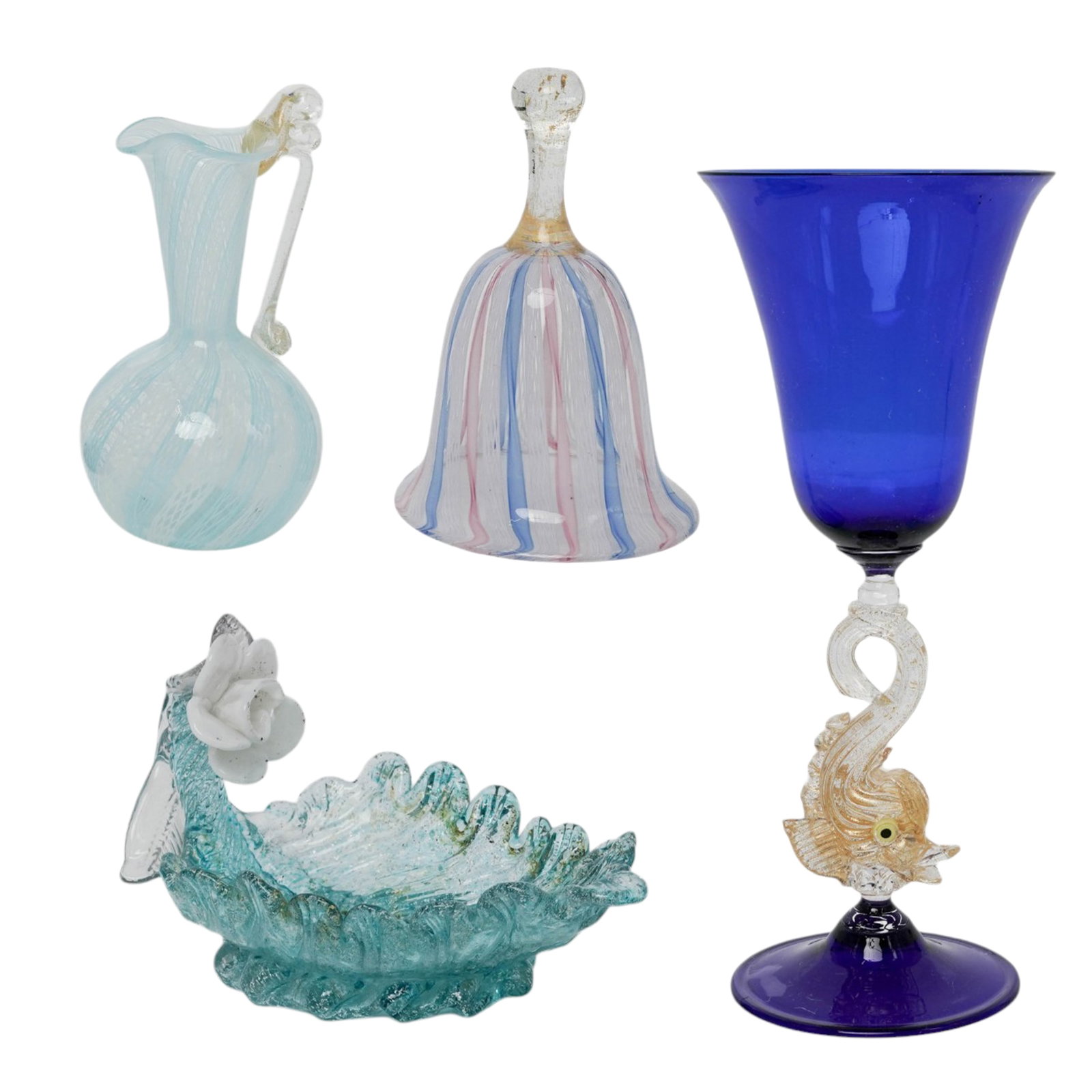 (4 pc) Grouping of Murano & Art Glass Tableware (1 of 11)