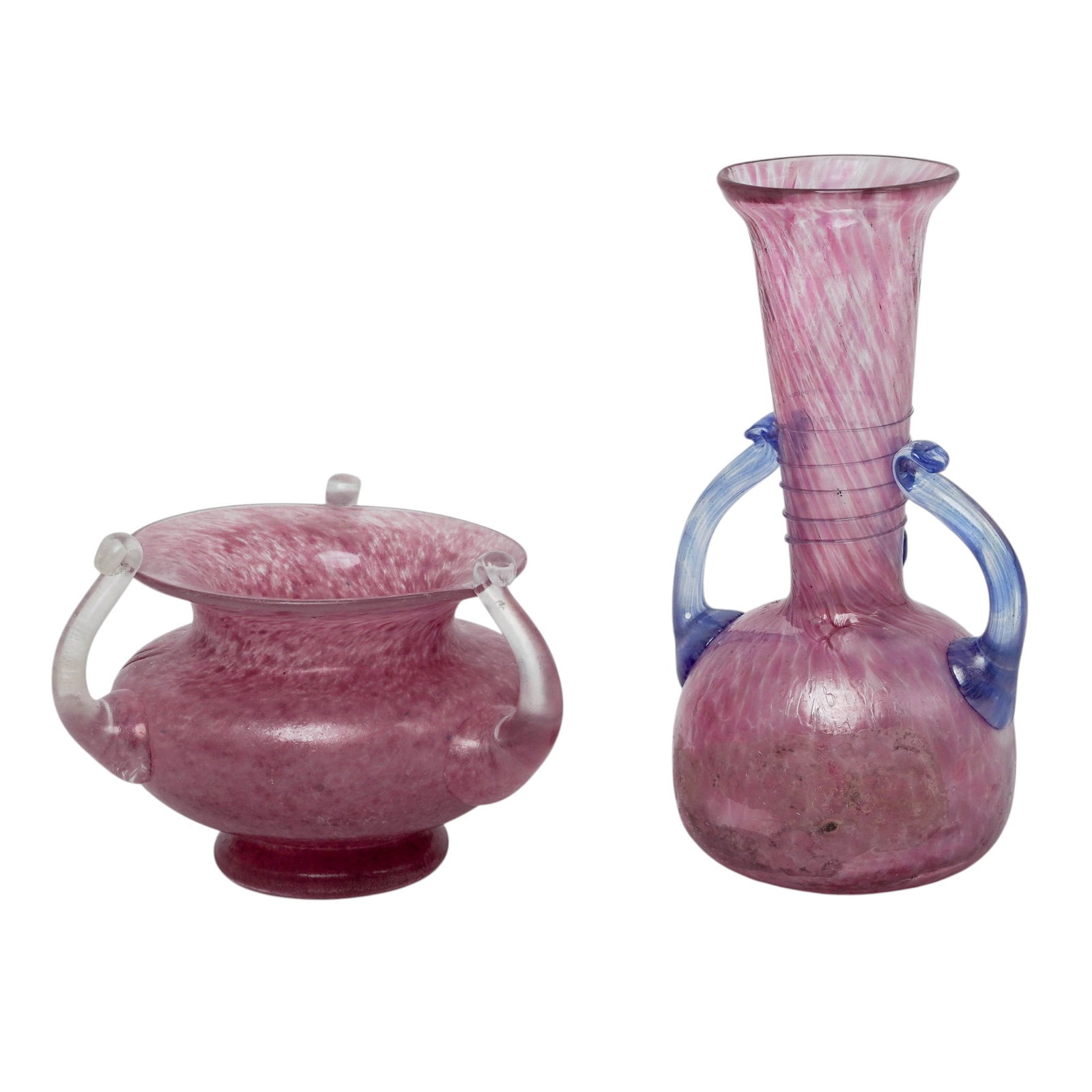 (2 pc) Grouping of Murano Glass Vessels (1 of 8)