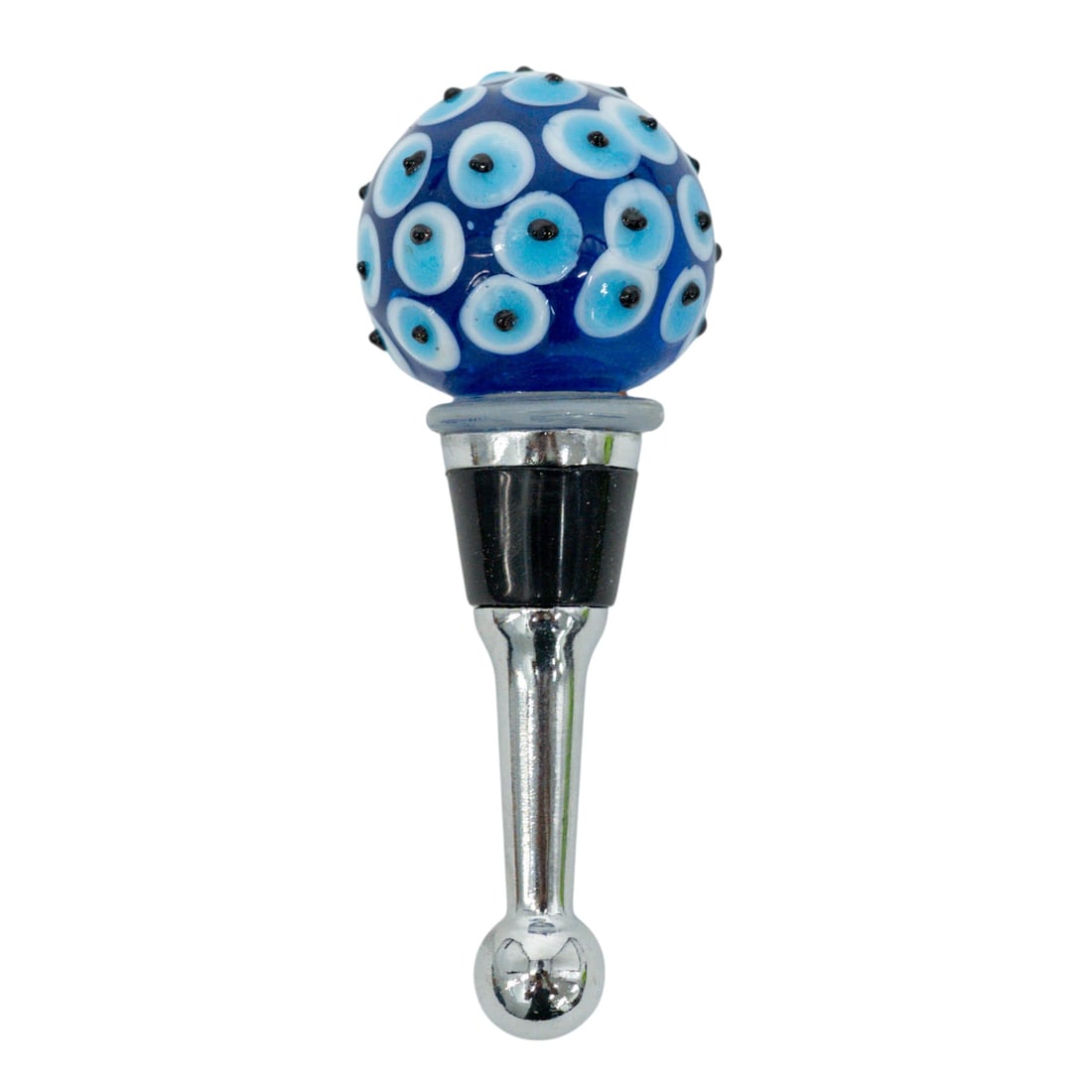 Murano Glass "Evil Eye" Bottle Stopper (1 of 4)
