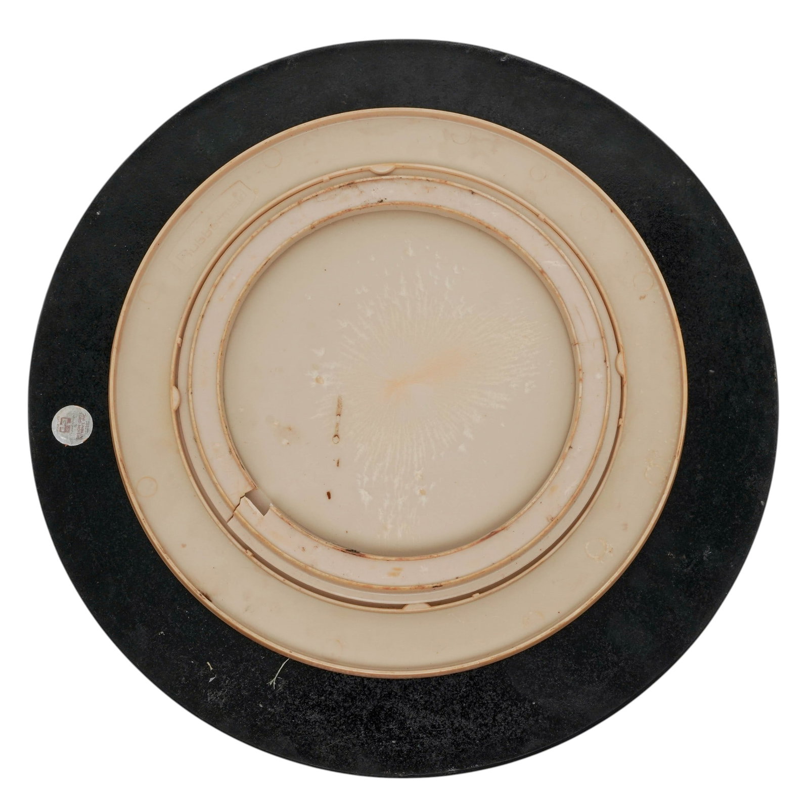 Lucite & Abalone Shell Serving Tray - 3