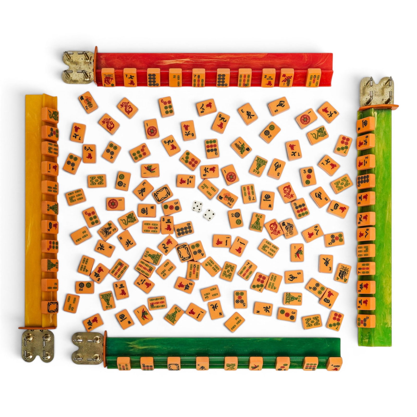 Vintage Mahjong Game Set (1 of 7)