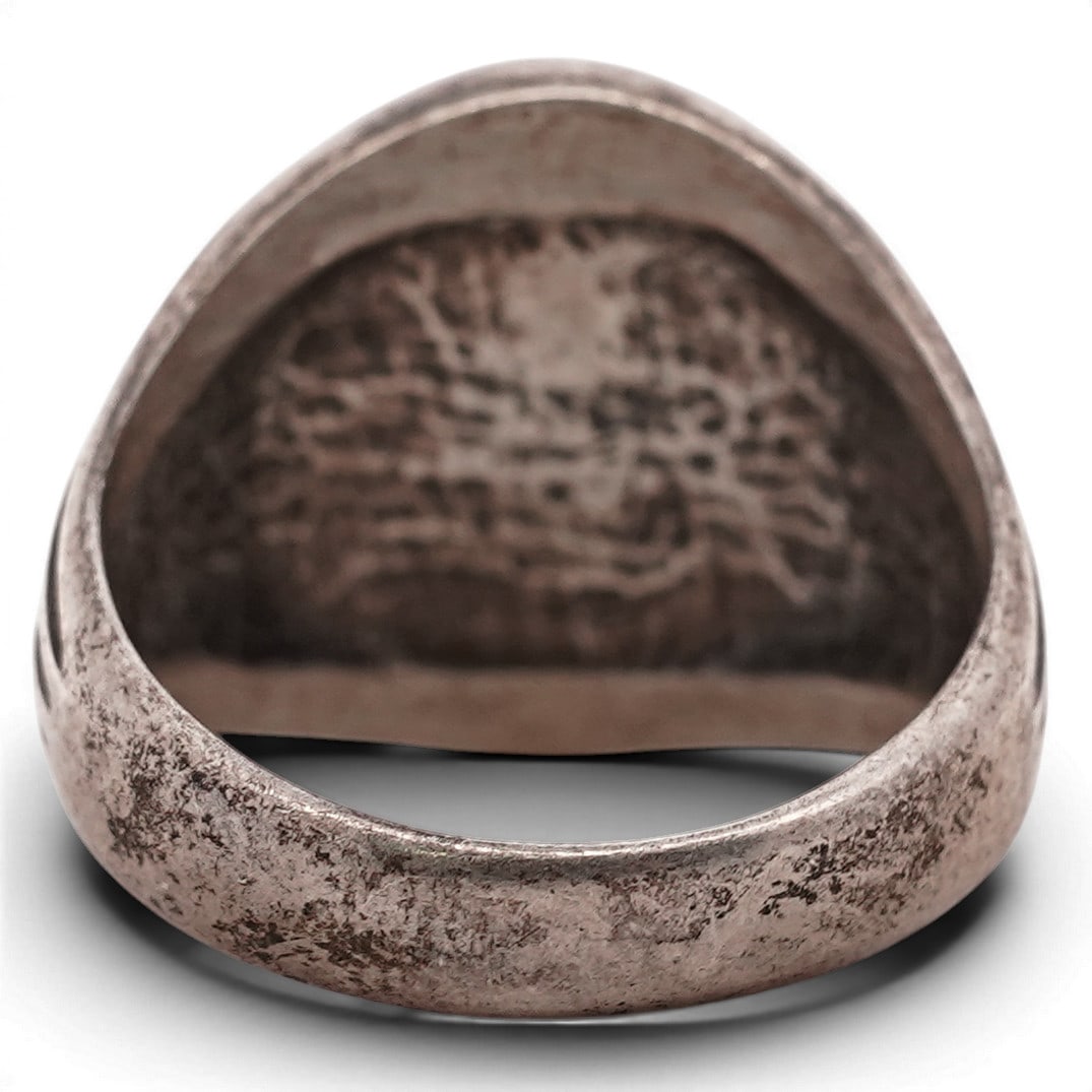 Kenneth Wayne Hematite Sterling Silver Ring - 4